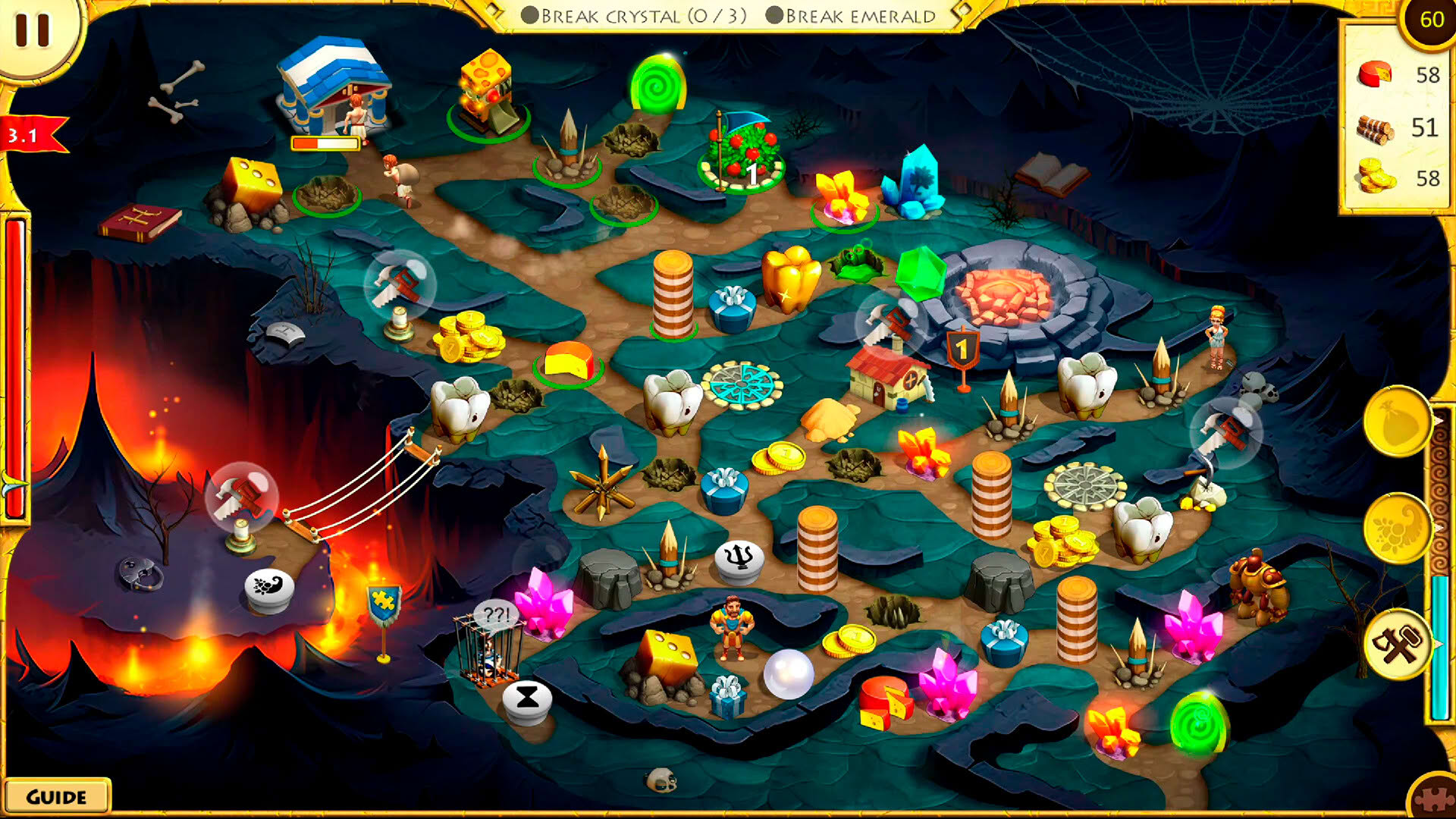 Screenshot for 12 Labours of Hercules XVII: Feathered Fury