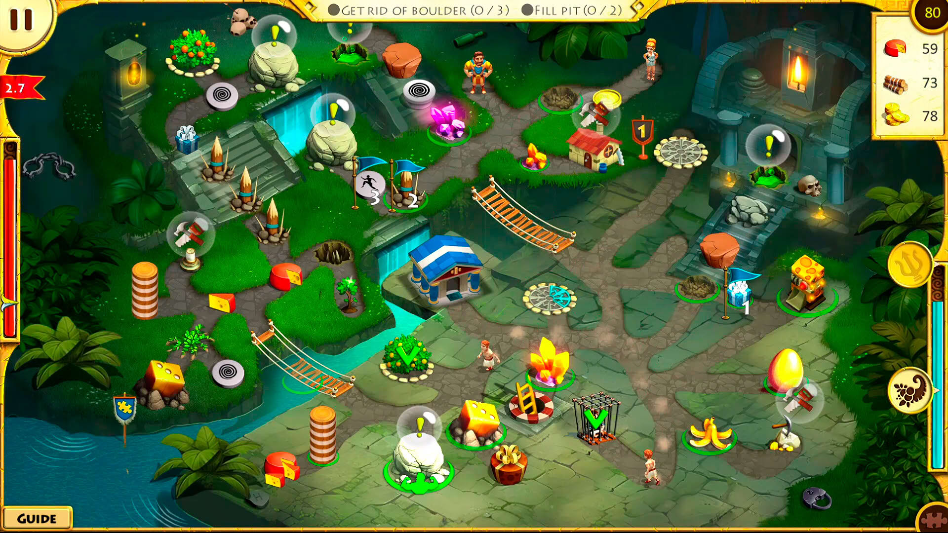 Screenshot for 12 Labours of Hercules XVII: Feathered Fury
