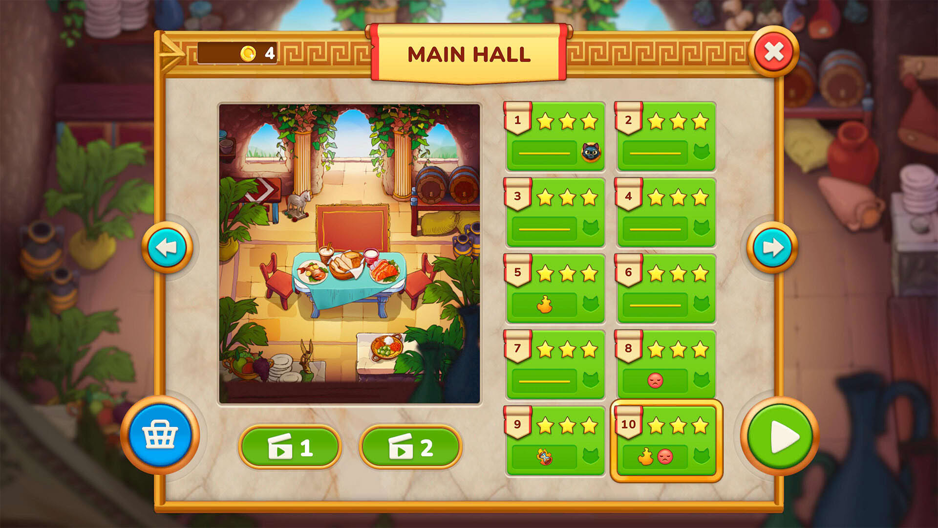 Screenshot for Greek Kitchen Frenzy: Dionysus
