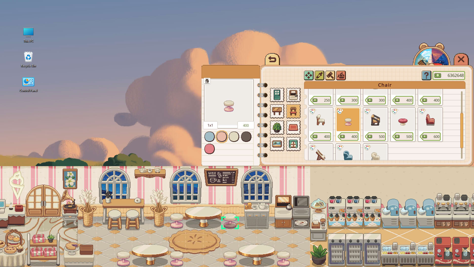 Screenshot for Not Monday Cafe