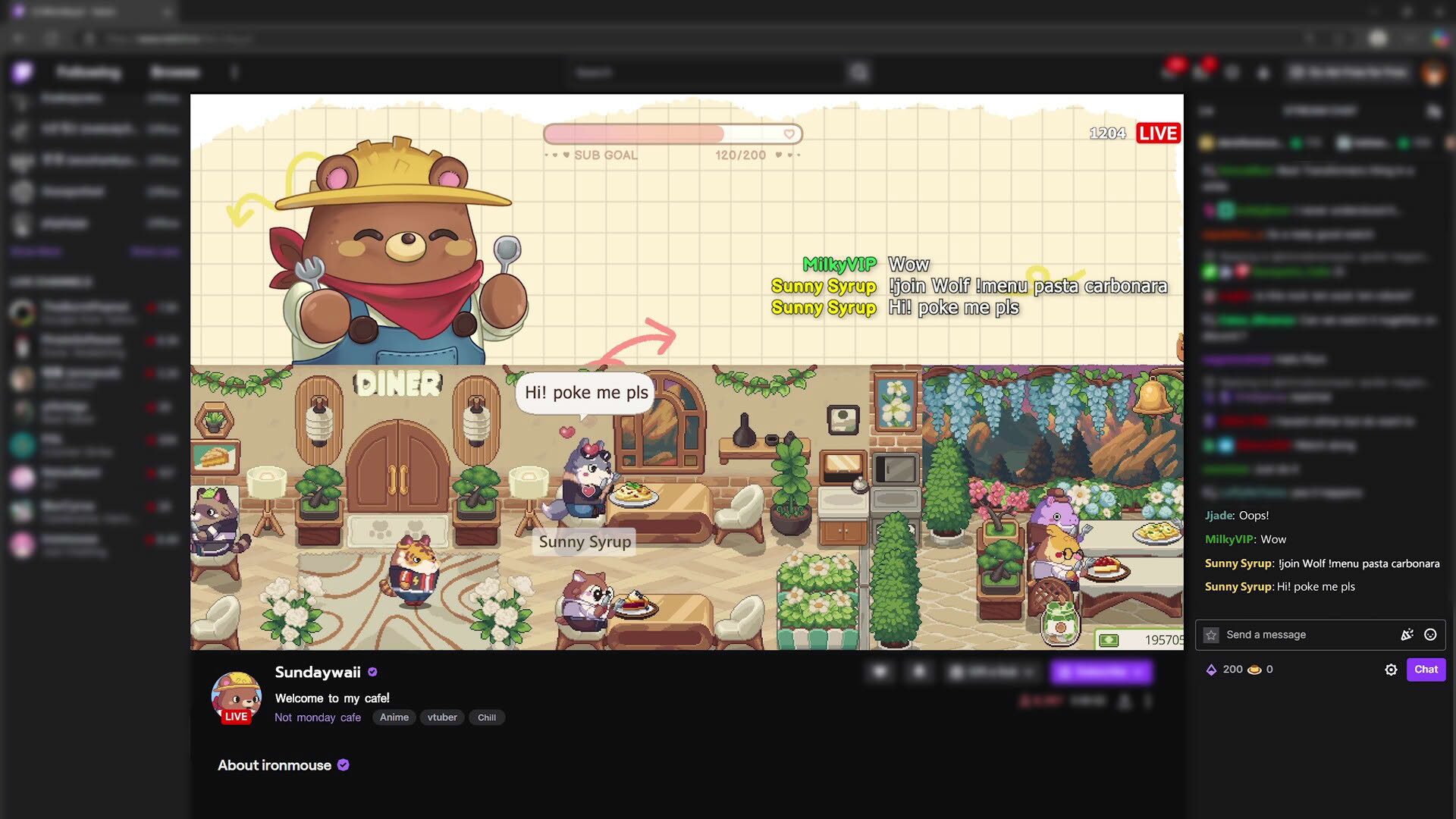 Screenshot for Not Monday Cafe