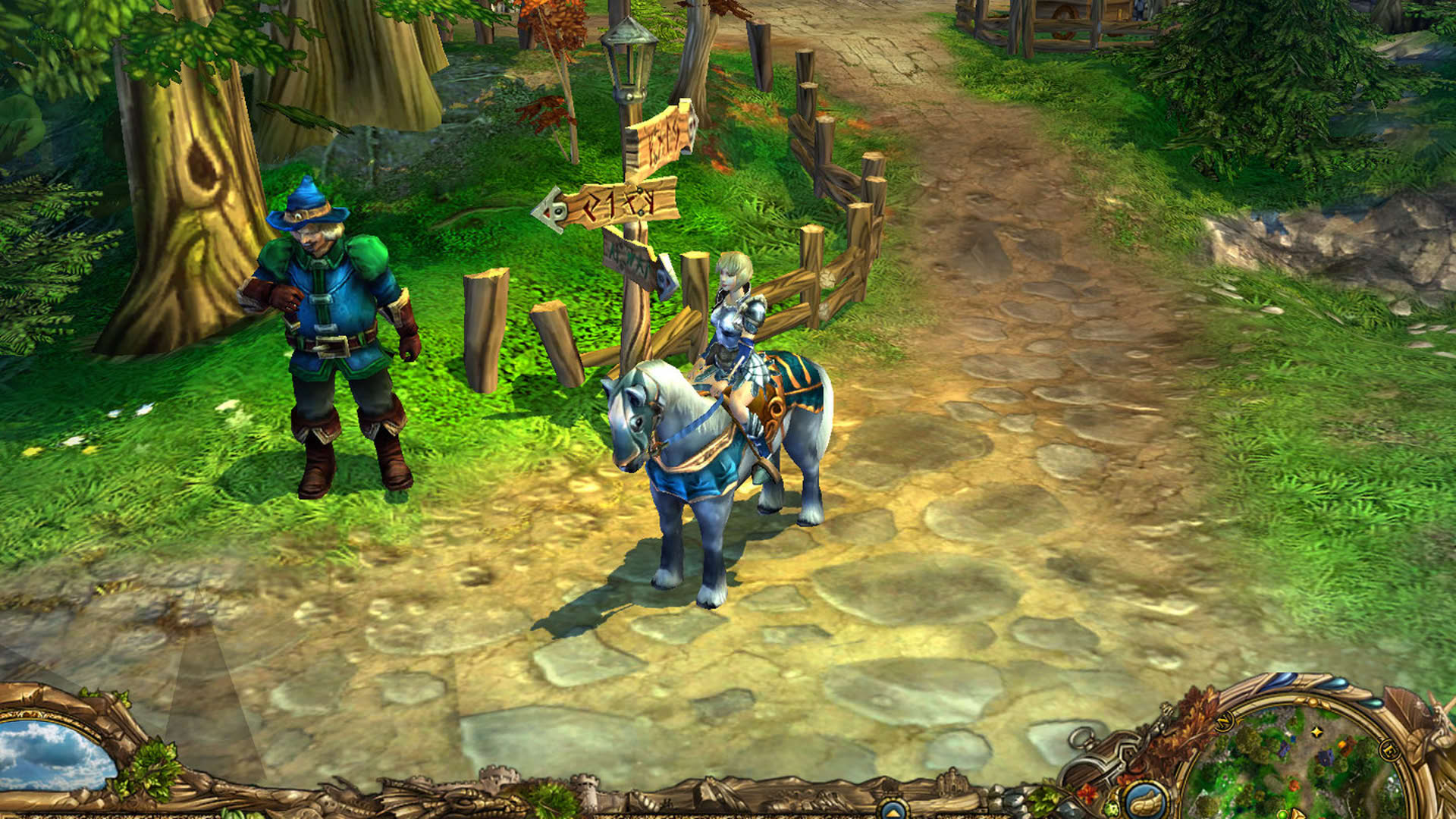 Screenshot for King's Bounty: Armored Princess