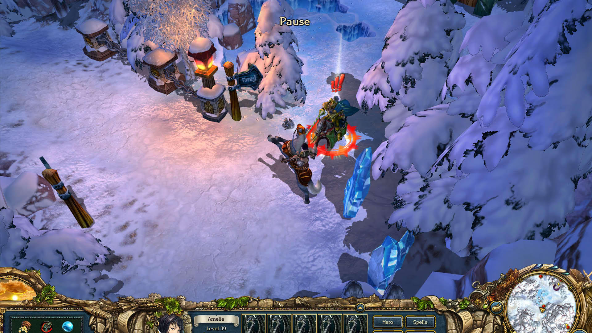 Screenshot for King's Bounty: Armored Princess