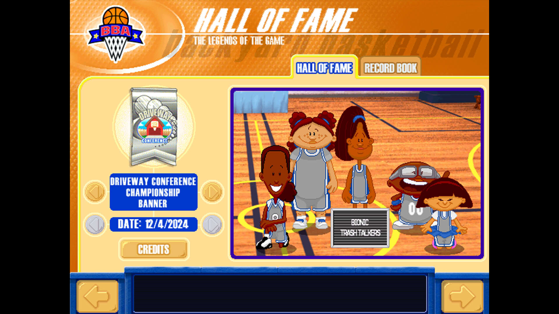 Screenshot for Backyard Basketball ‘01
