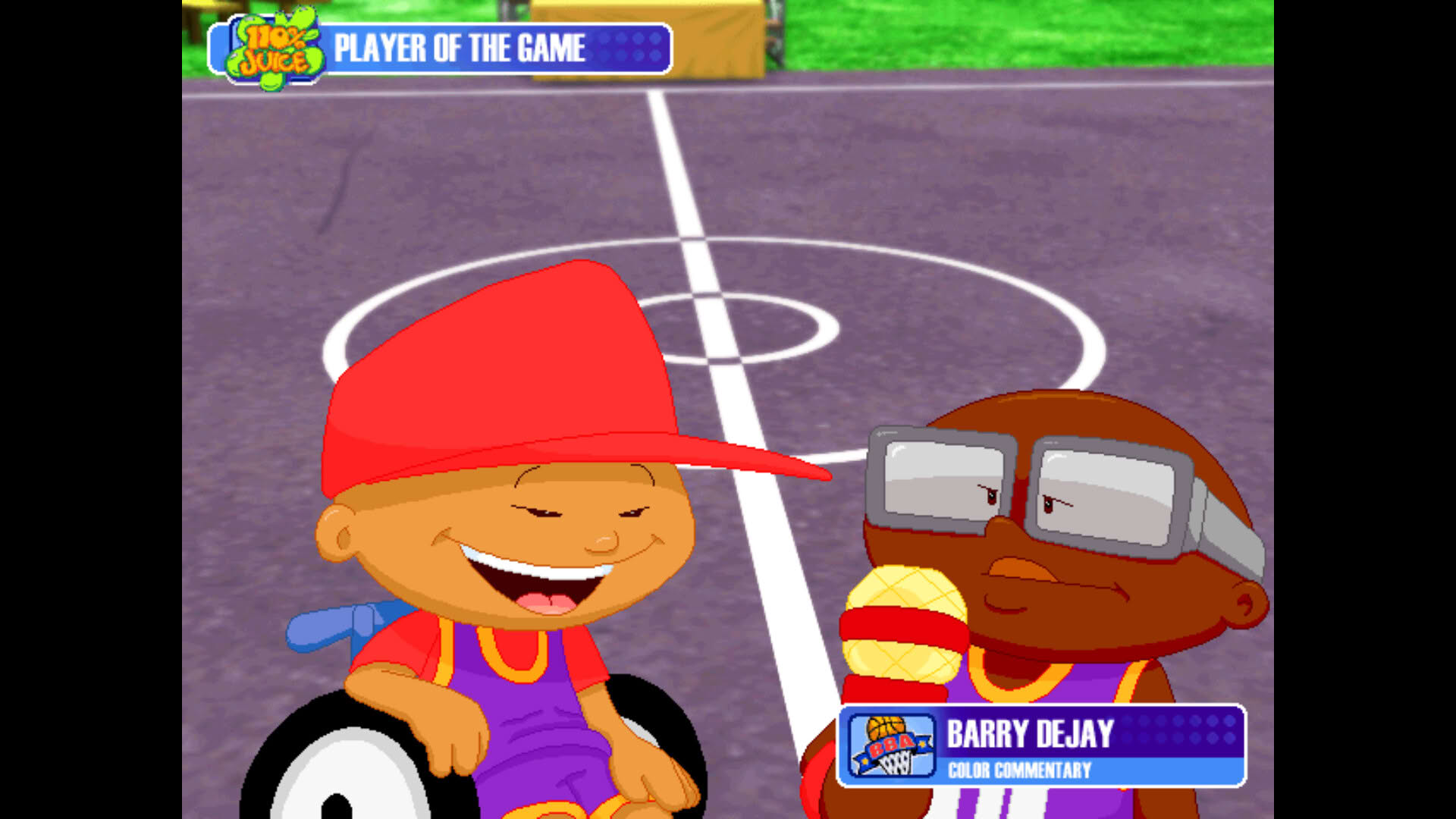 Screenshot for Backyard Basketball ‘01