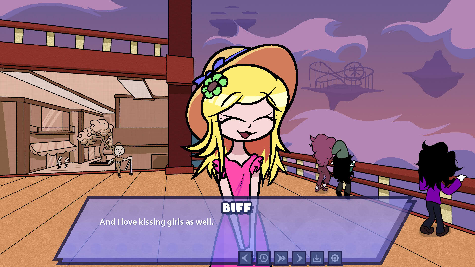 Screenshot for Love is in the Airship