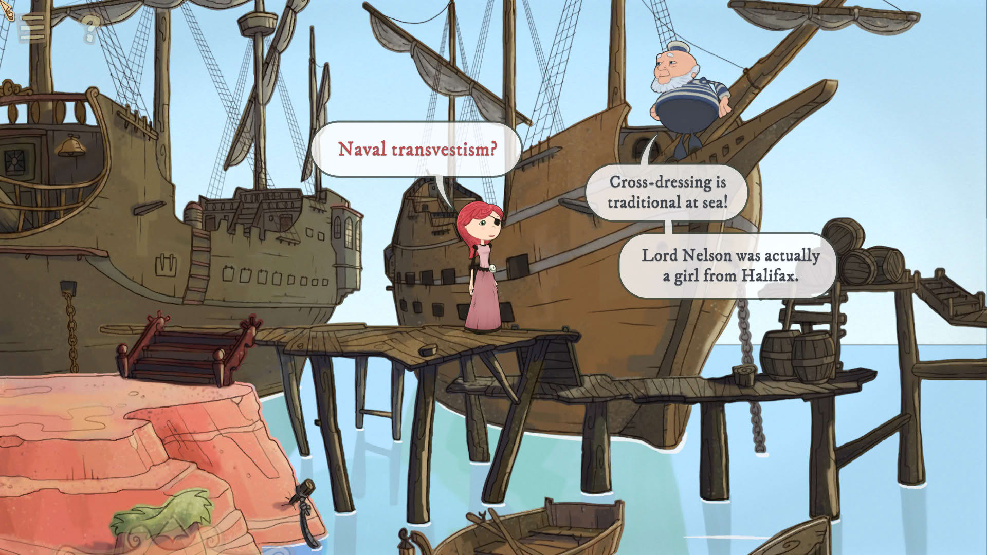 Screenshot for Nelly Cootalot: The Fowl Fleet