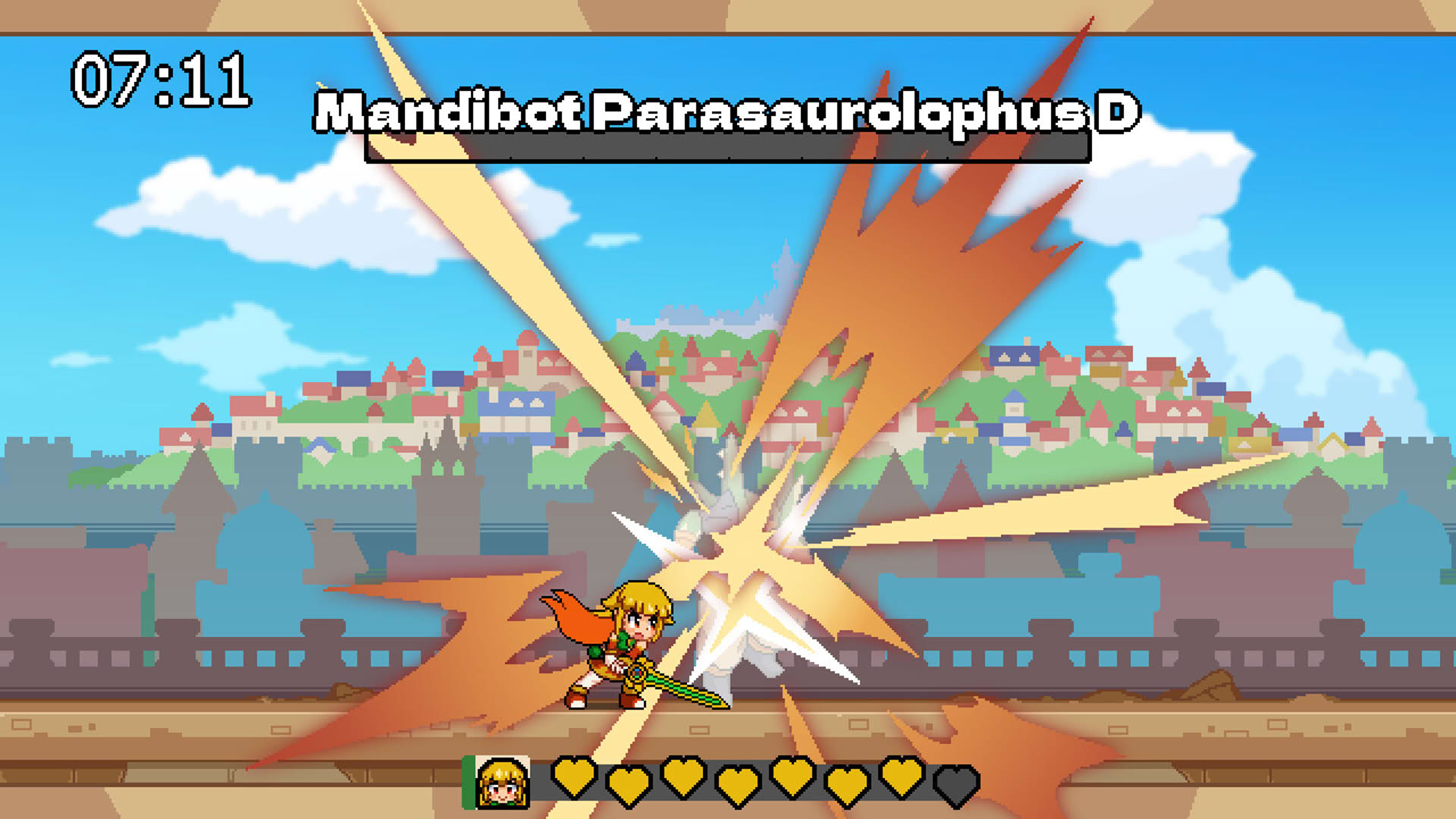 Screenshot for Kokoro Clover Sun: Prehistoric Invaders!