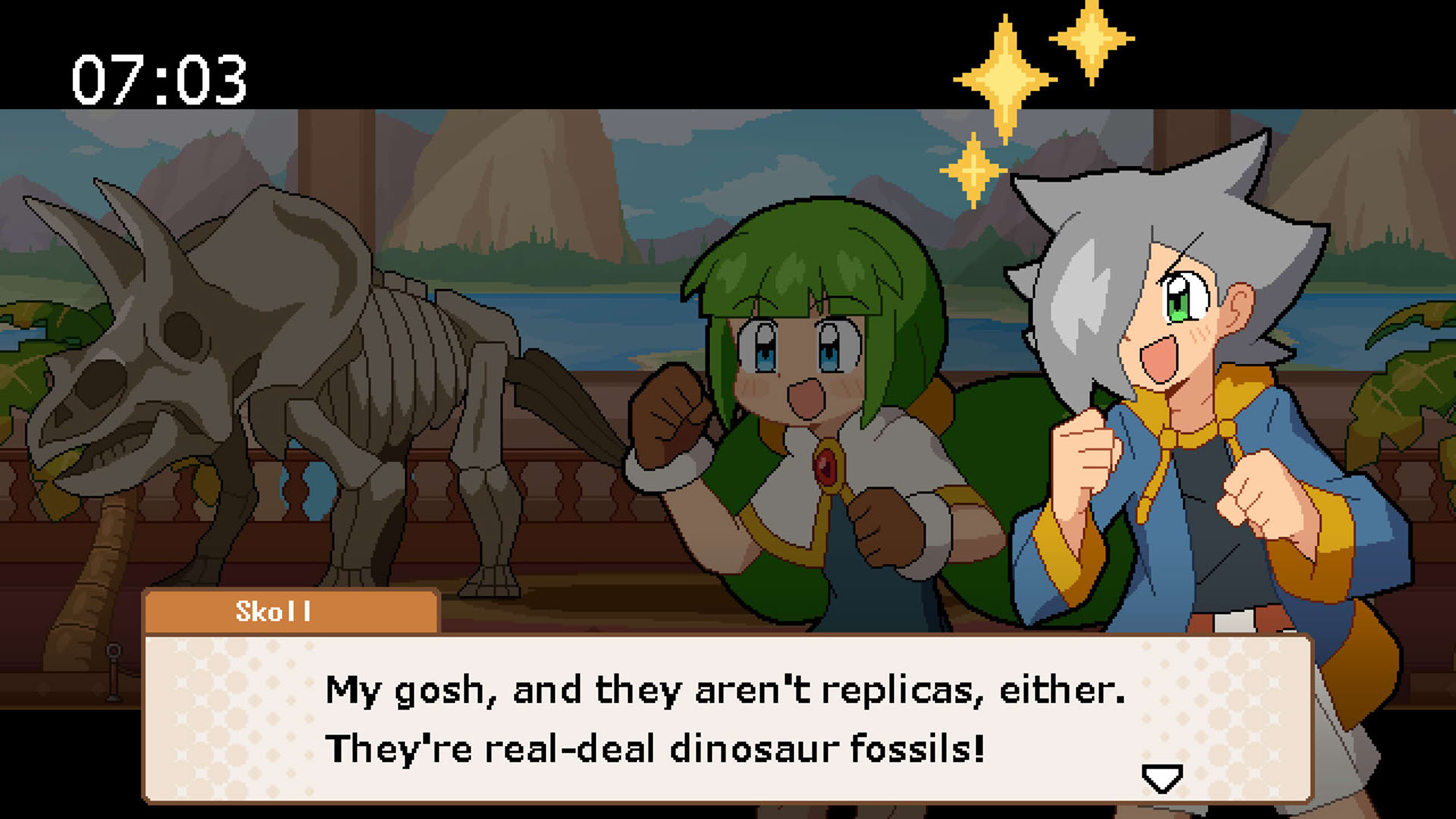 Screenshot for Kokoro Clover Sun: Prehistoric Invaders!