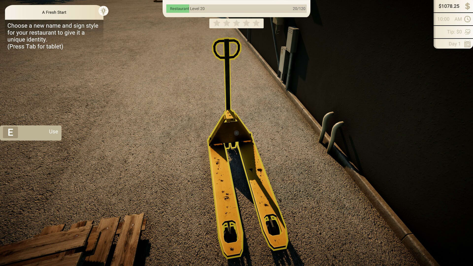 Screenshot for Restaurant Owner: A Restaurant Simulator