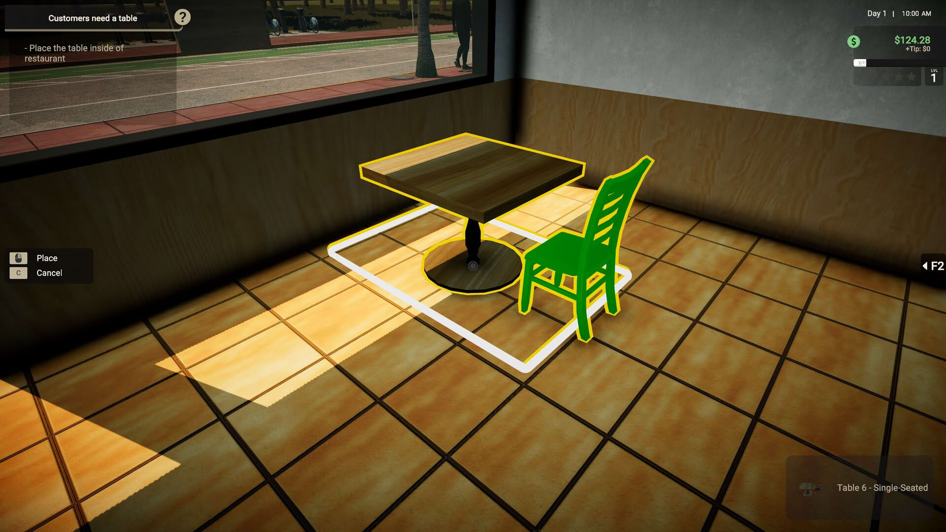 Screenshot for Restaurant Owner: A Restaurant Simulator