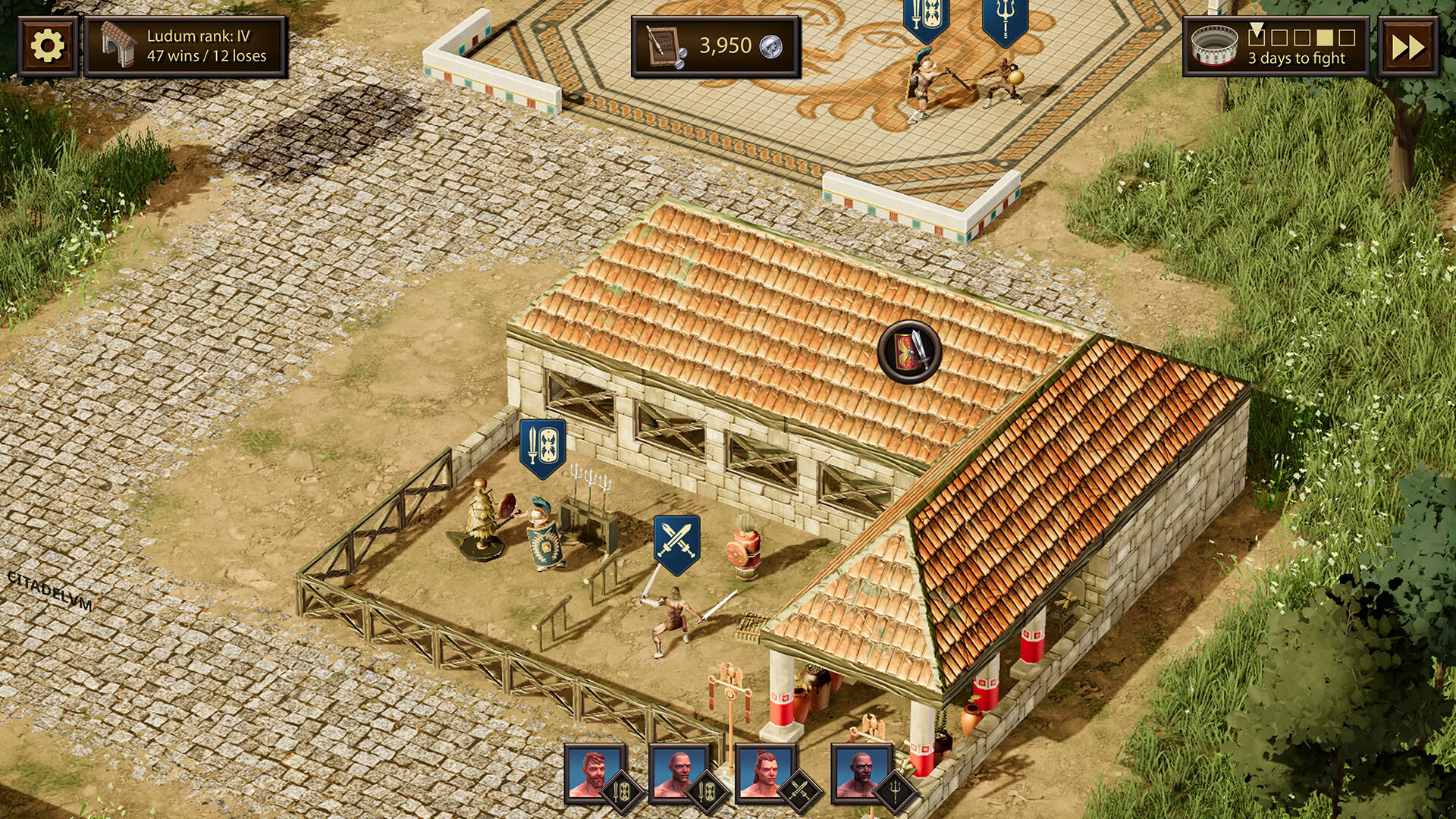 Screenshot for Gladiators of Citadelum