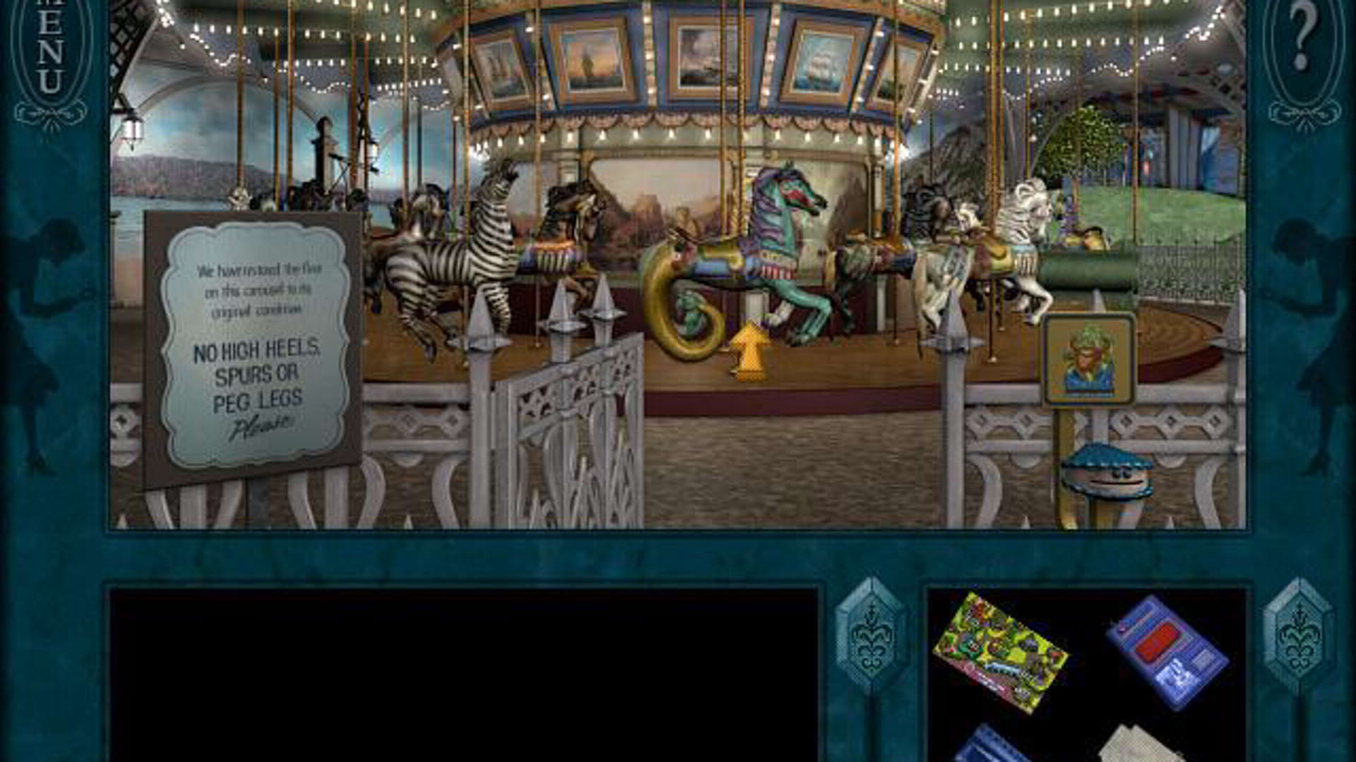 Screenshot for Nancy Drew: The Haunted Carousel