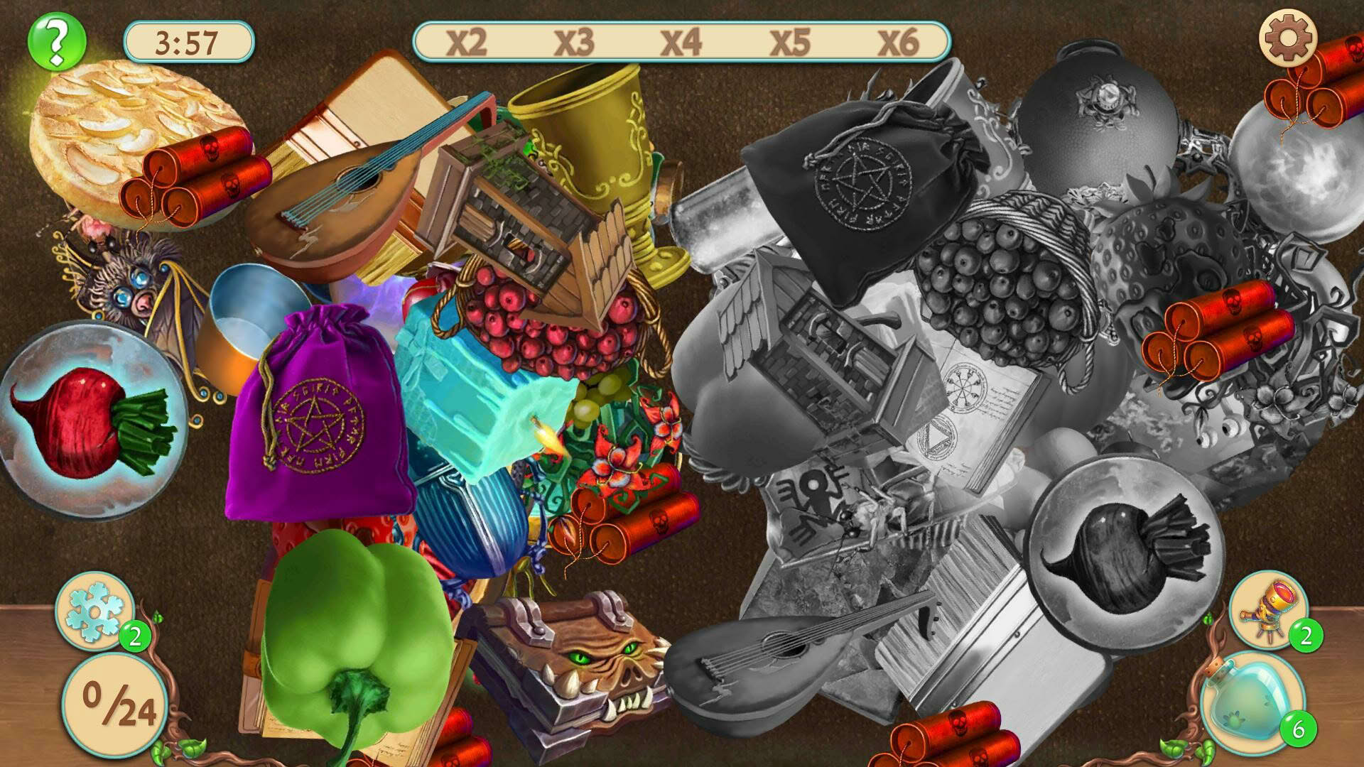 Screenshot for Spellchanted 2D Hidden Object Puzzle Adveture Tile-Matching