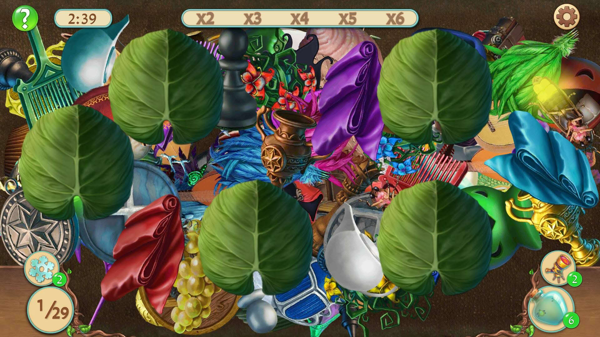 Screenshot for Spellchanted 2D Hidden Object Puzzle Adveture Tile-Matching