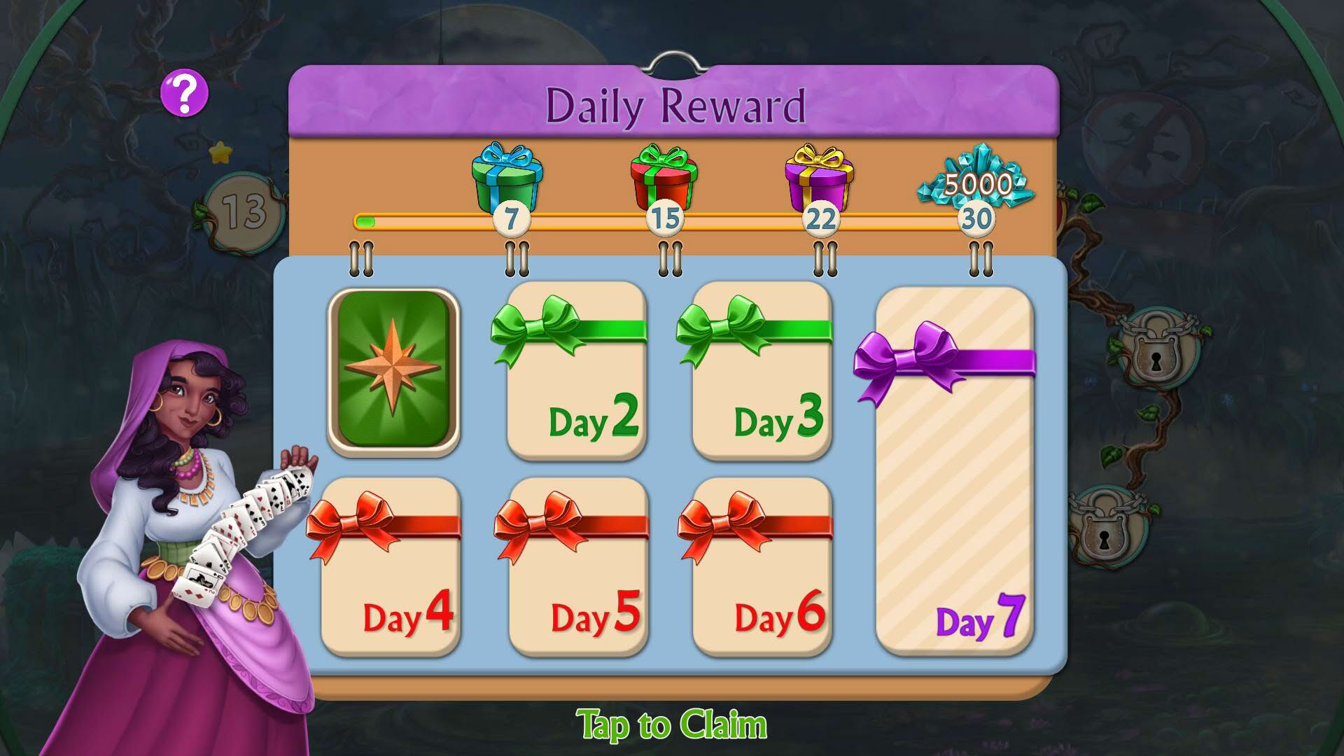 Screenshot for Spellchanted 2D Hidden Object Puzzle Adveture Tile-Matching