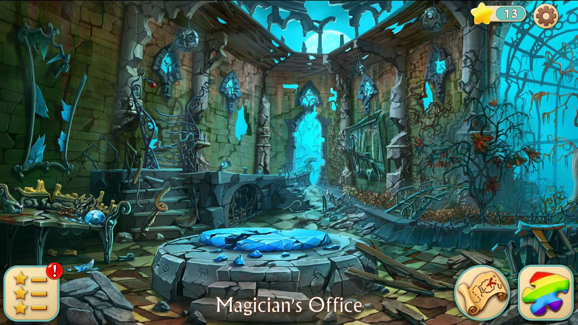 Screenshot for Spellchanted 2D Hidden Object Puzzle Adveture Tile-Matching