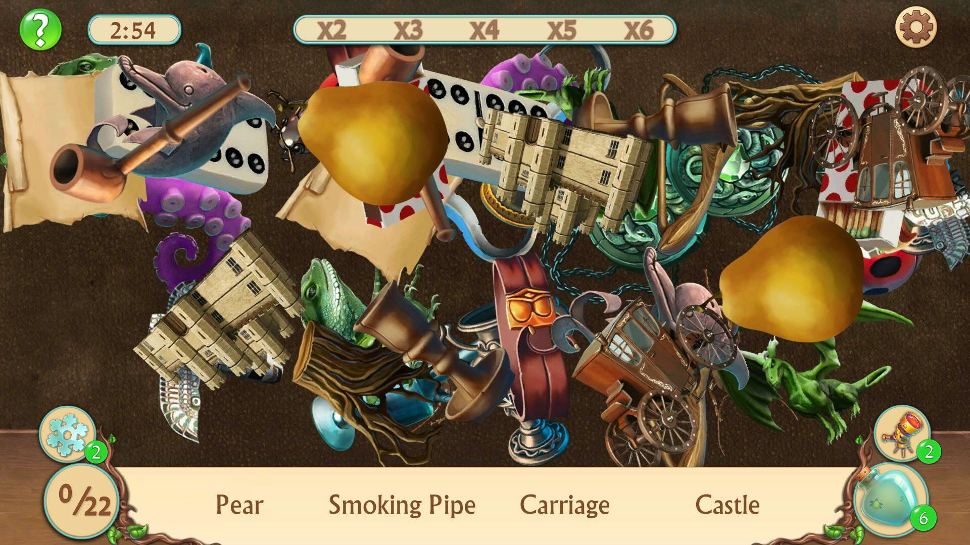 Screenshot for Spellchanted 2D Hidden Object Puzzle Adveture Tile-Matching