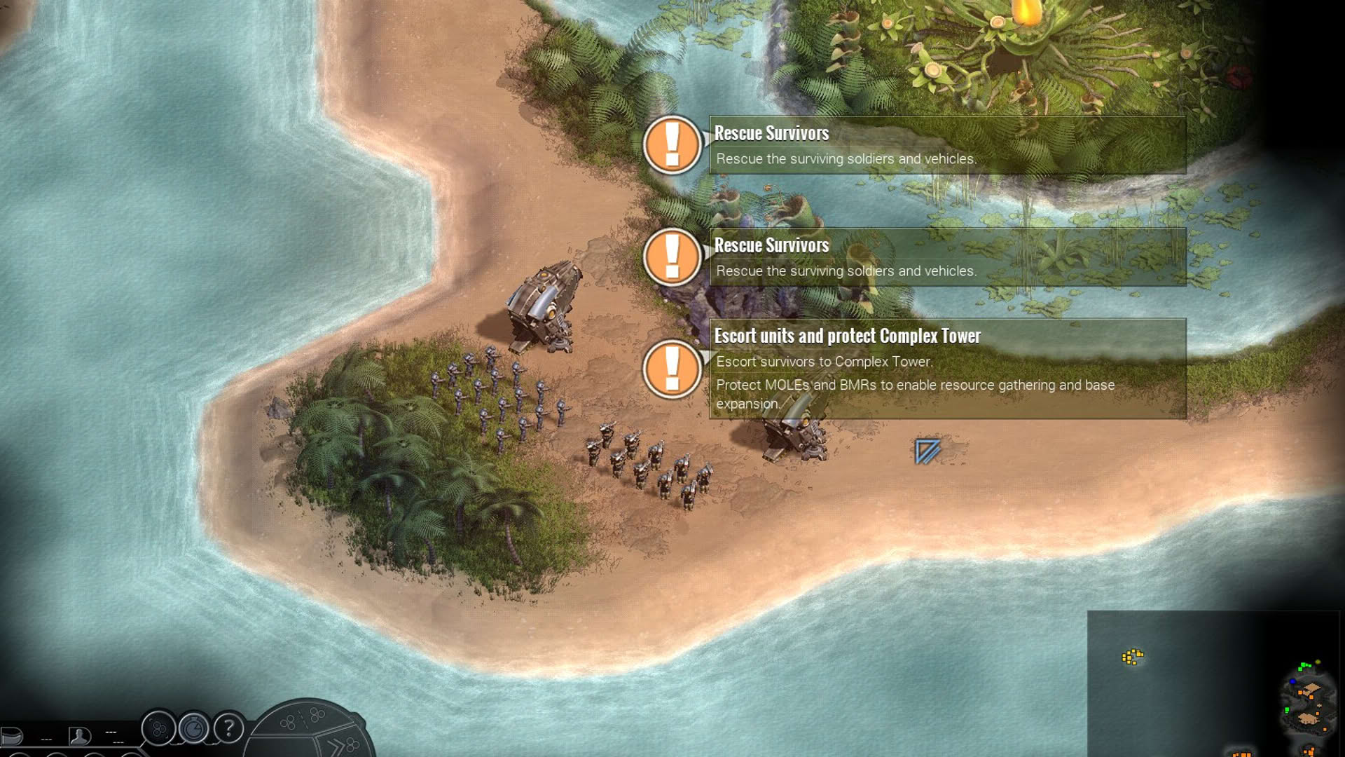 Screenshot for SunAge: Battle for Elysium