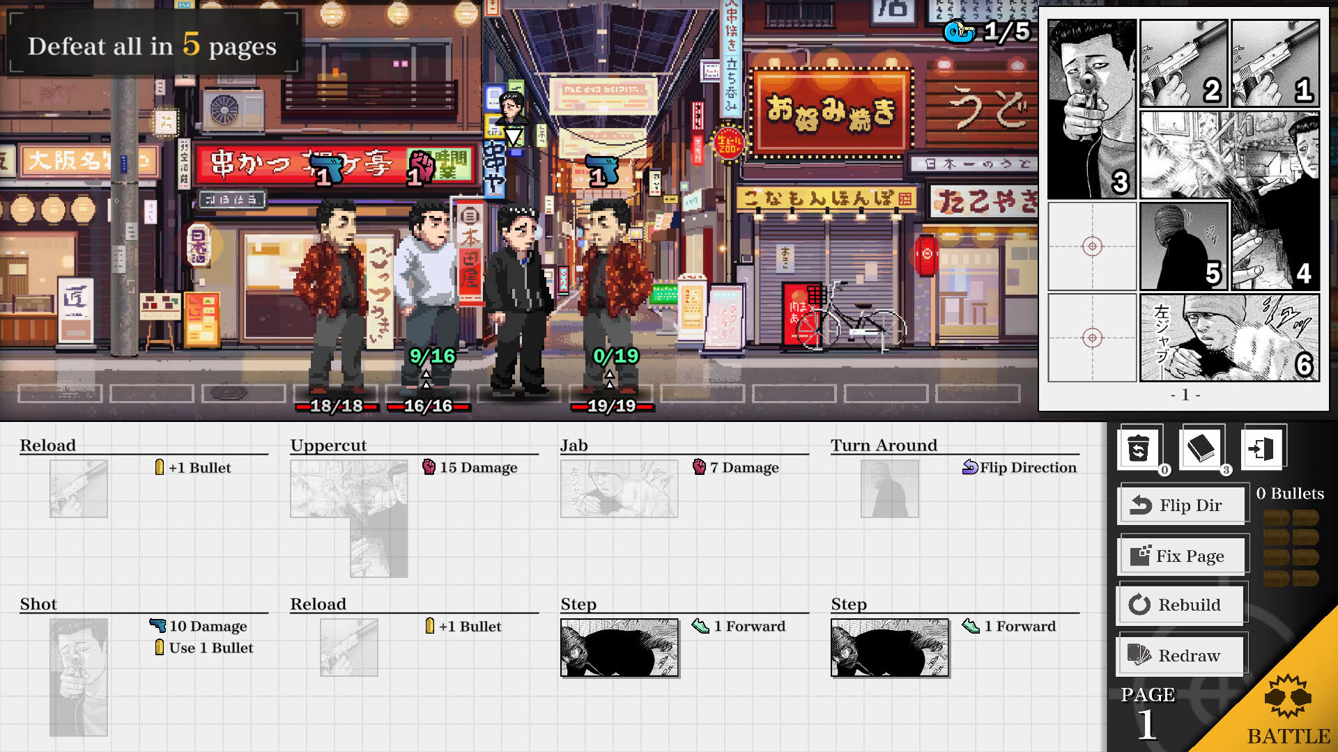 Screenshot for The Fable: Manga Build Roguelike