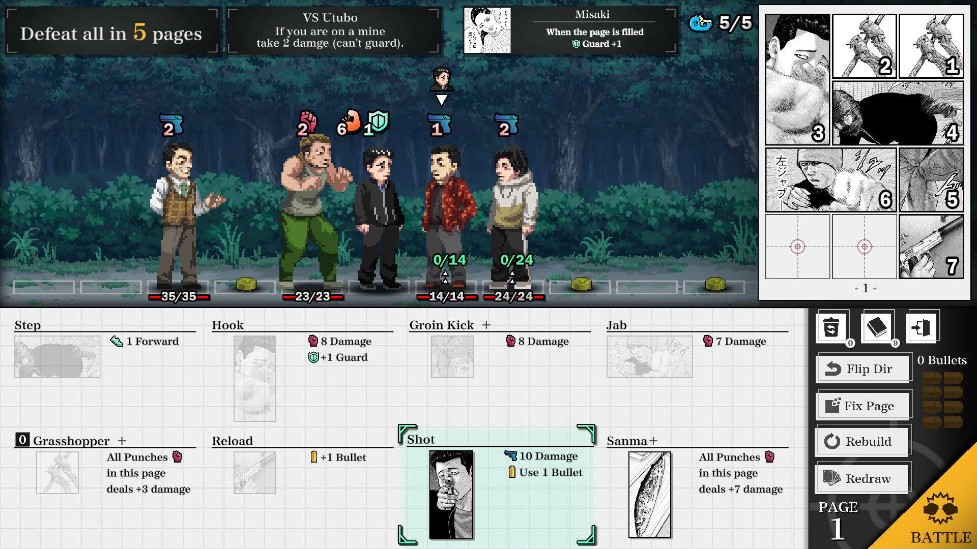 Screenshot for The Fable: Manga Build Roguelike