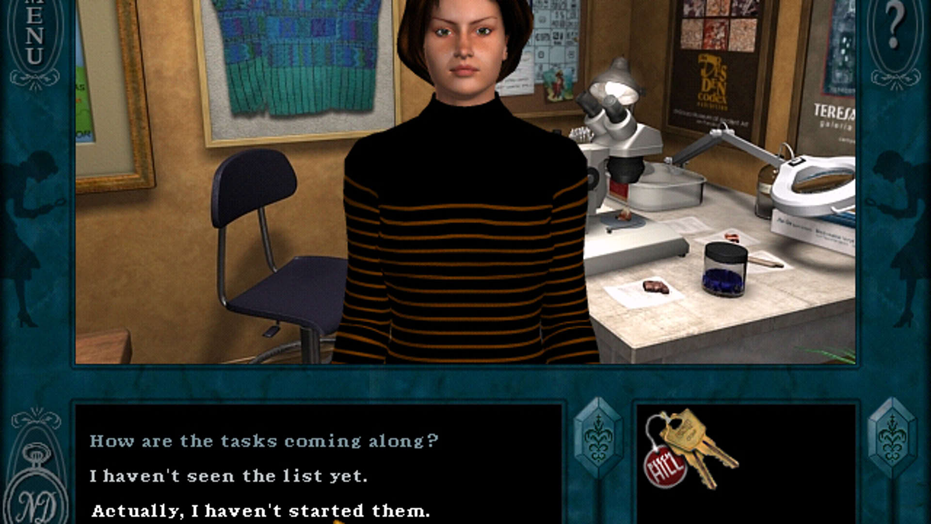 Screenshot for Nancy Drew: Secret of the Scarlet Hand