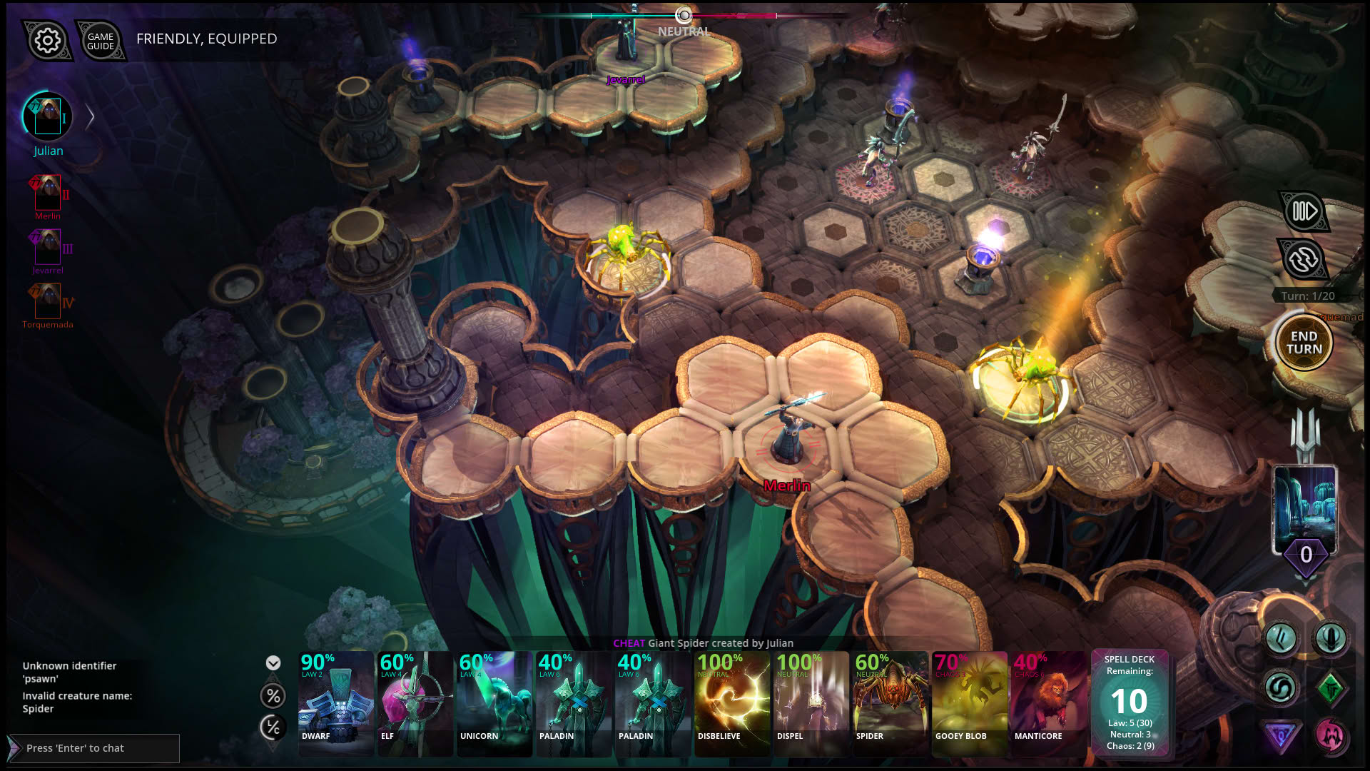 Screenshot for Chaos Reborn