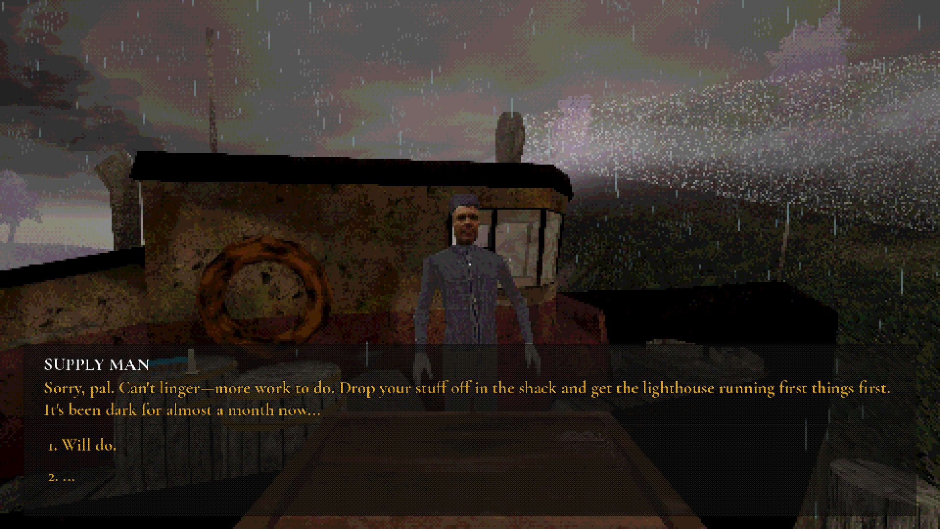 Screenshot for The Lightkeeper is Gone