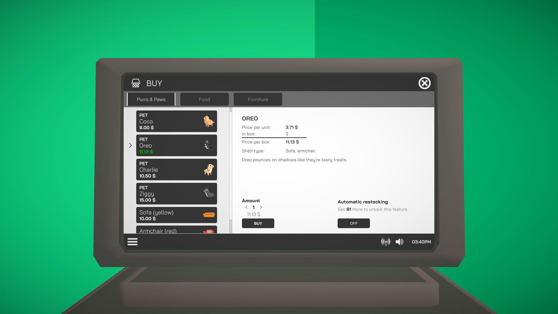 Screenshot for Shop Simulator: Pet Shop