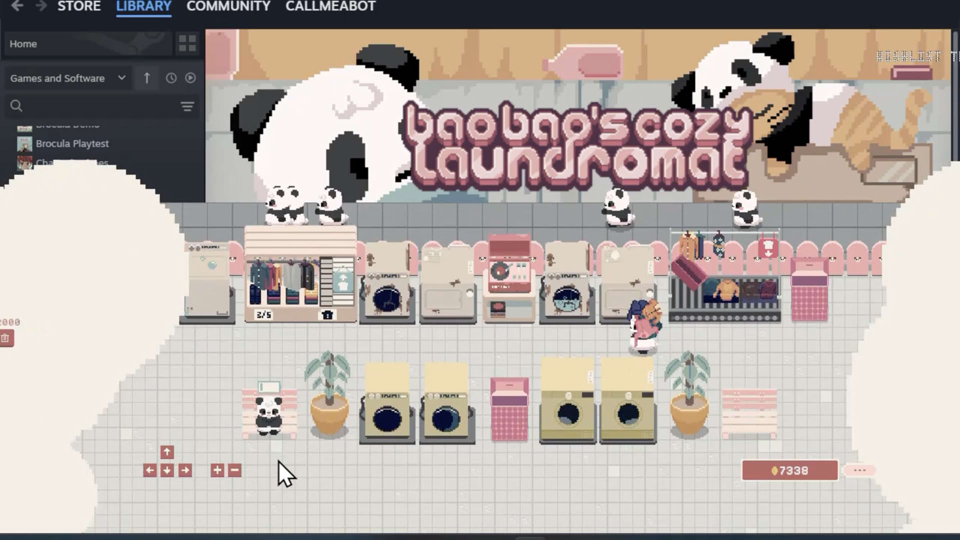 Screenshot for Bao Bao's Cozy Laundromat