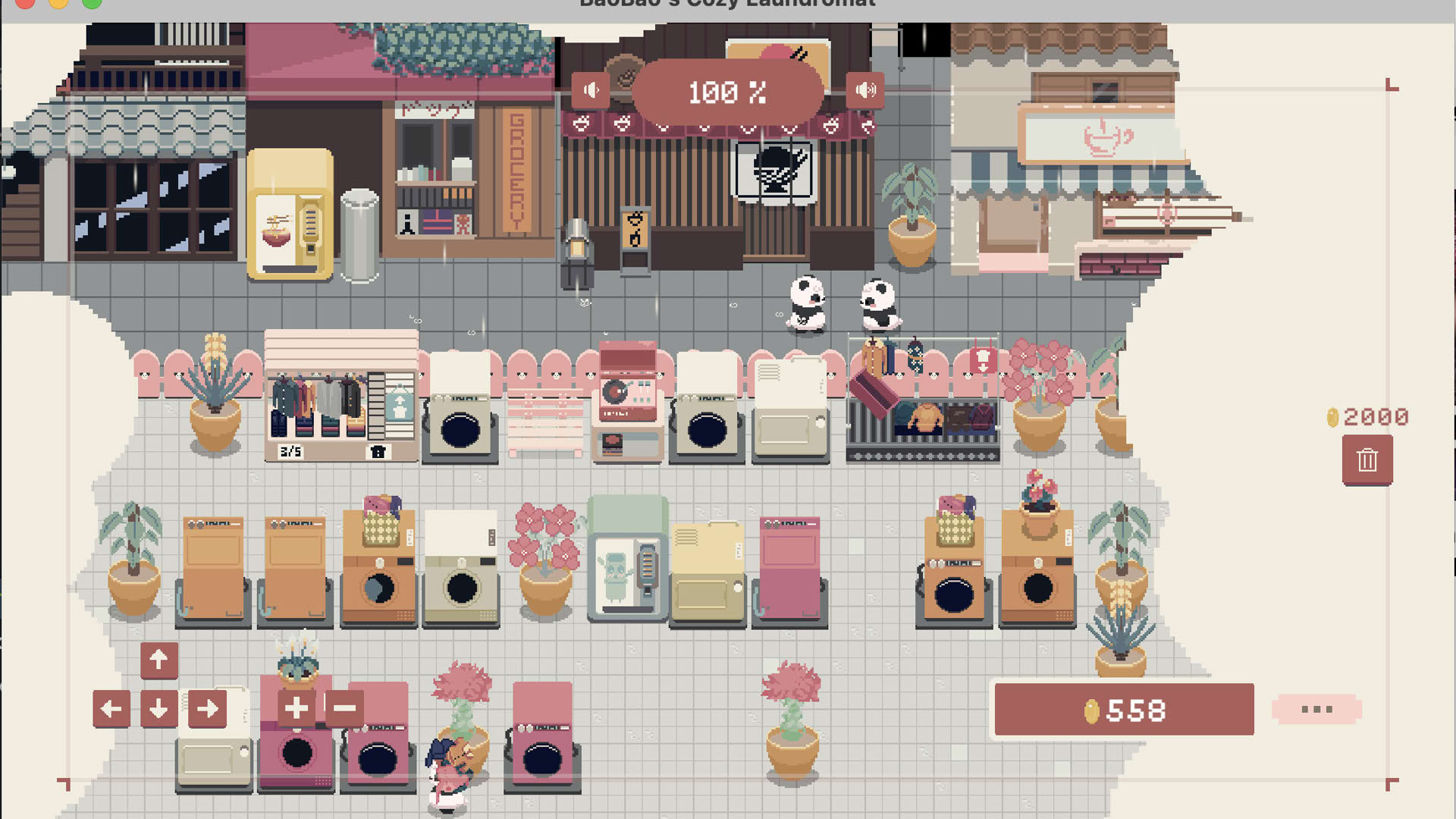 Screenshot for Bao Bao's Cozy Laundromat