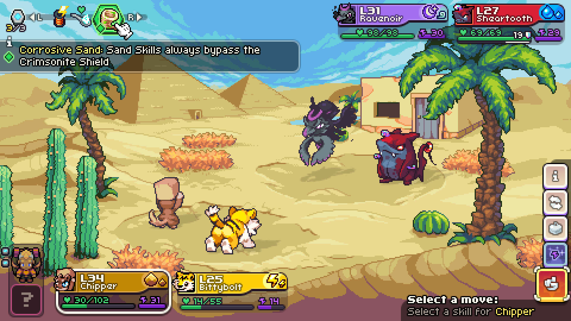 Screenshot for Coromon: Rogue Planet