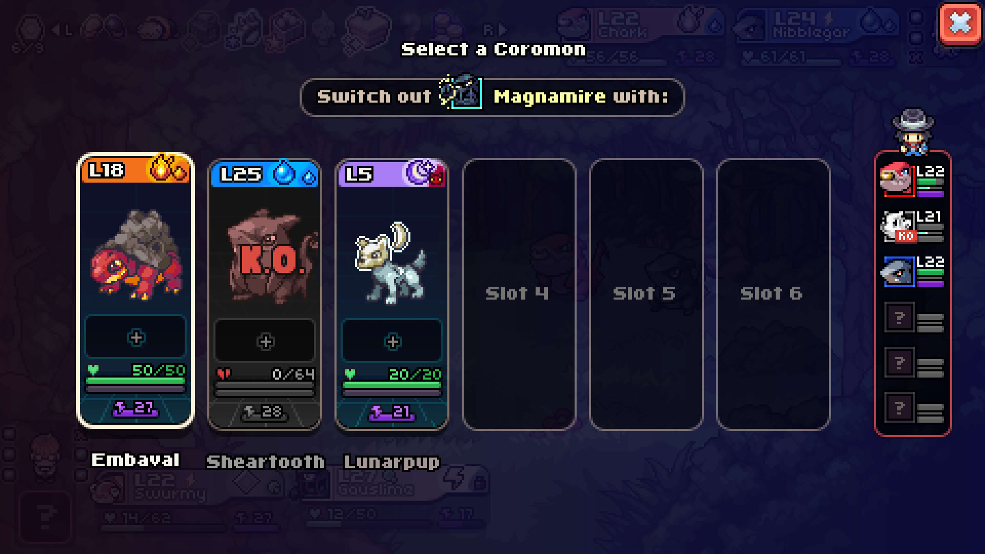 Screenshot for Coromon: Rogue Planet