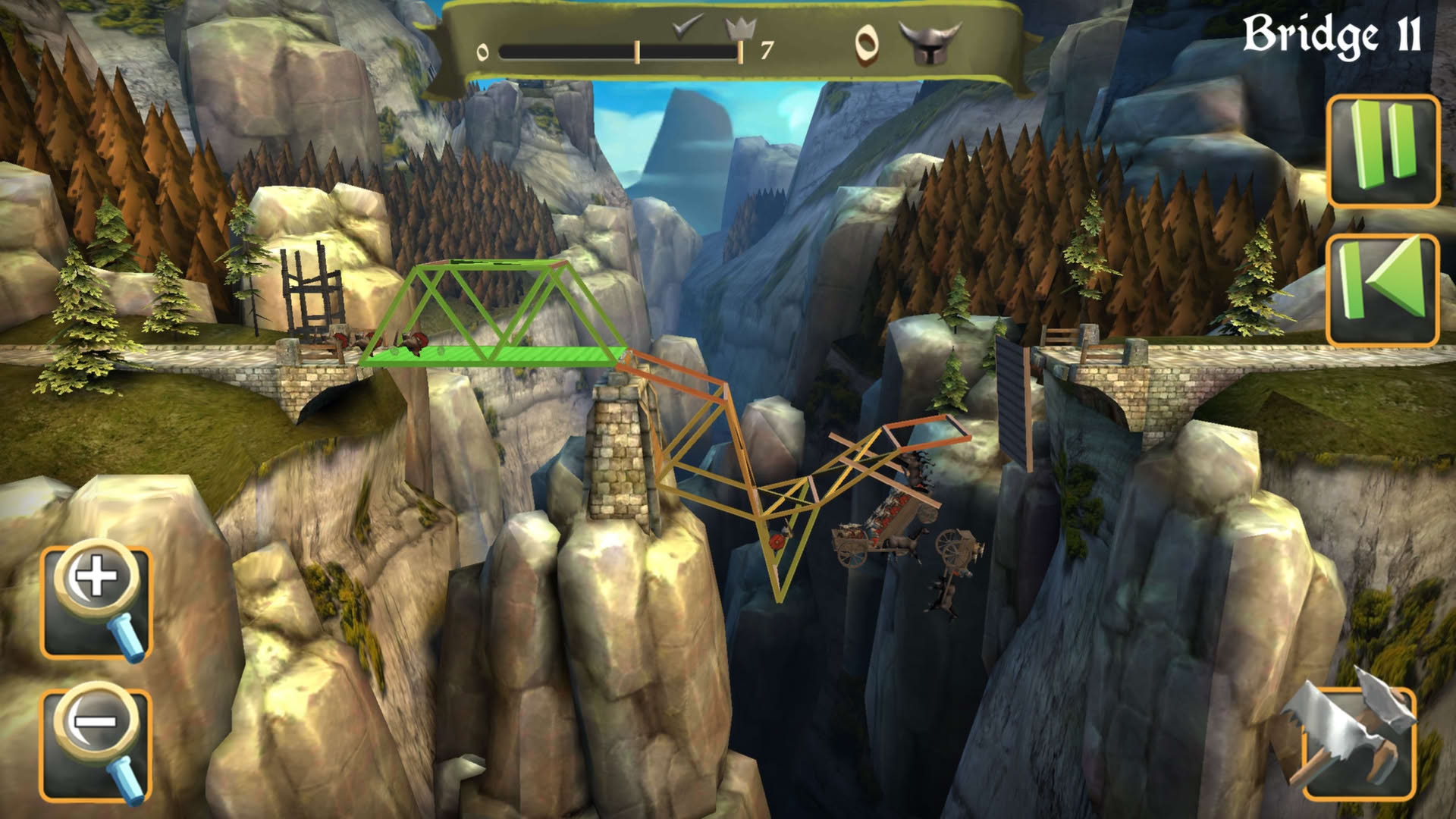 Screenshot for Bridge Constructor: Medieval