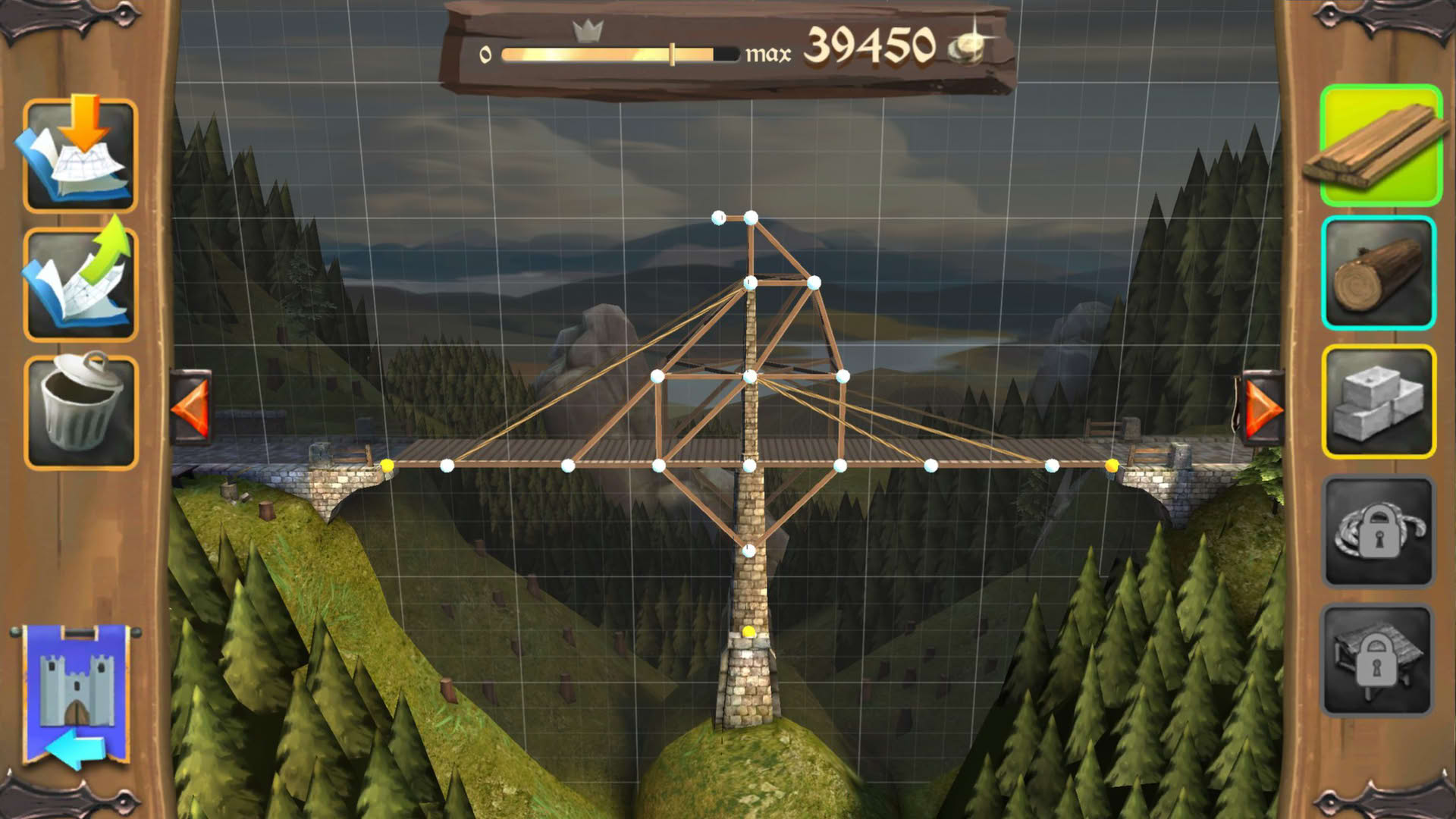 Screenshot for Bridge Constructor: Medieval