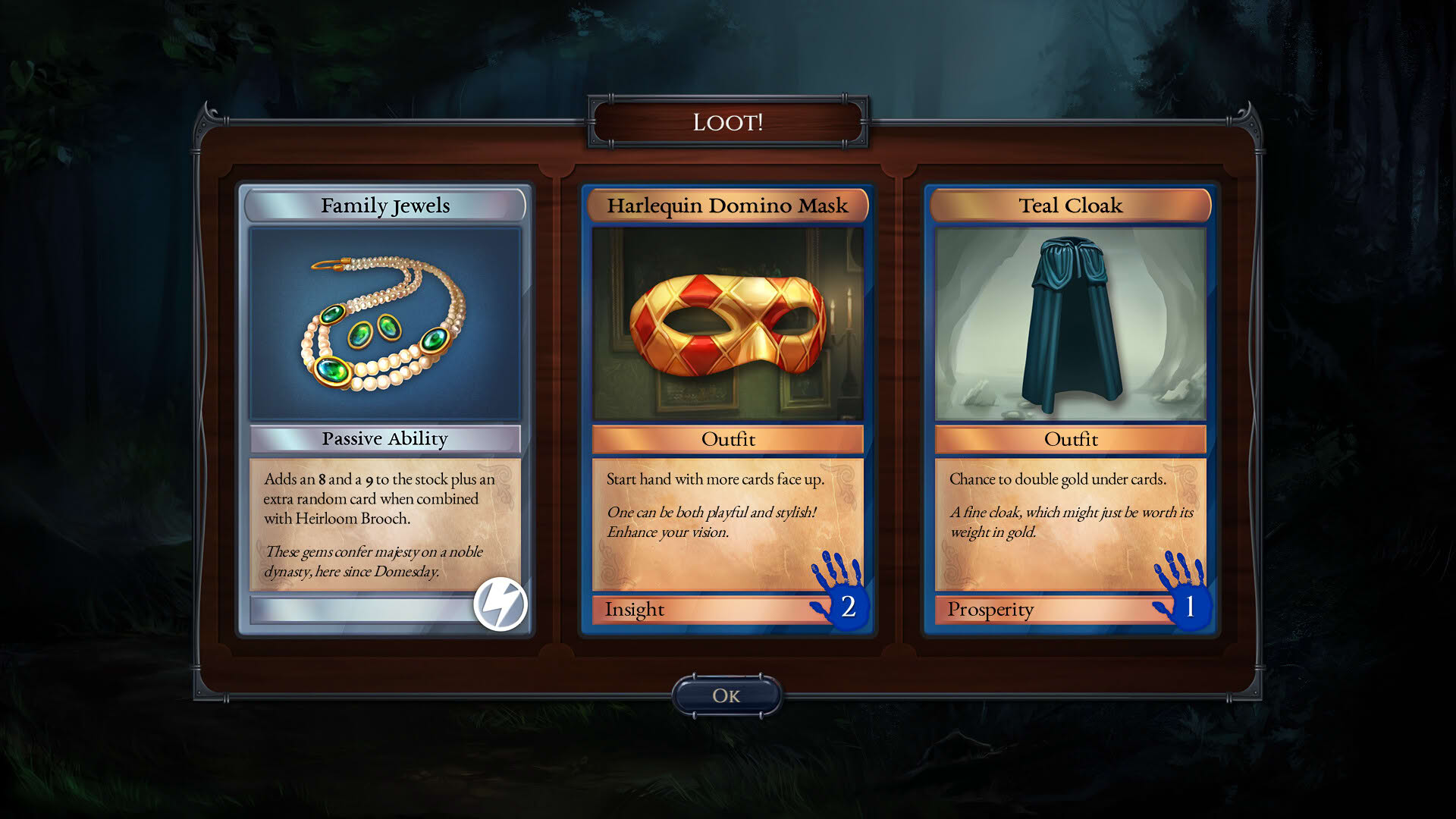 Screenshot for Shadowhand Solitaire