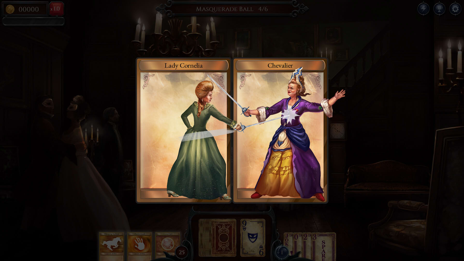 Screenshot for Shadowhand Solitaire