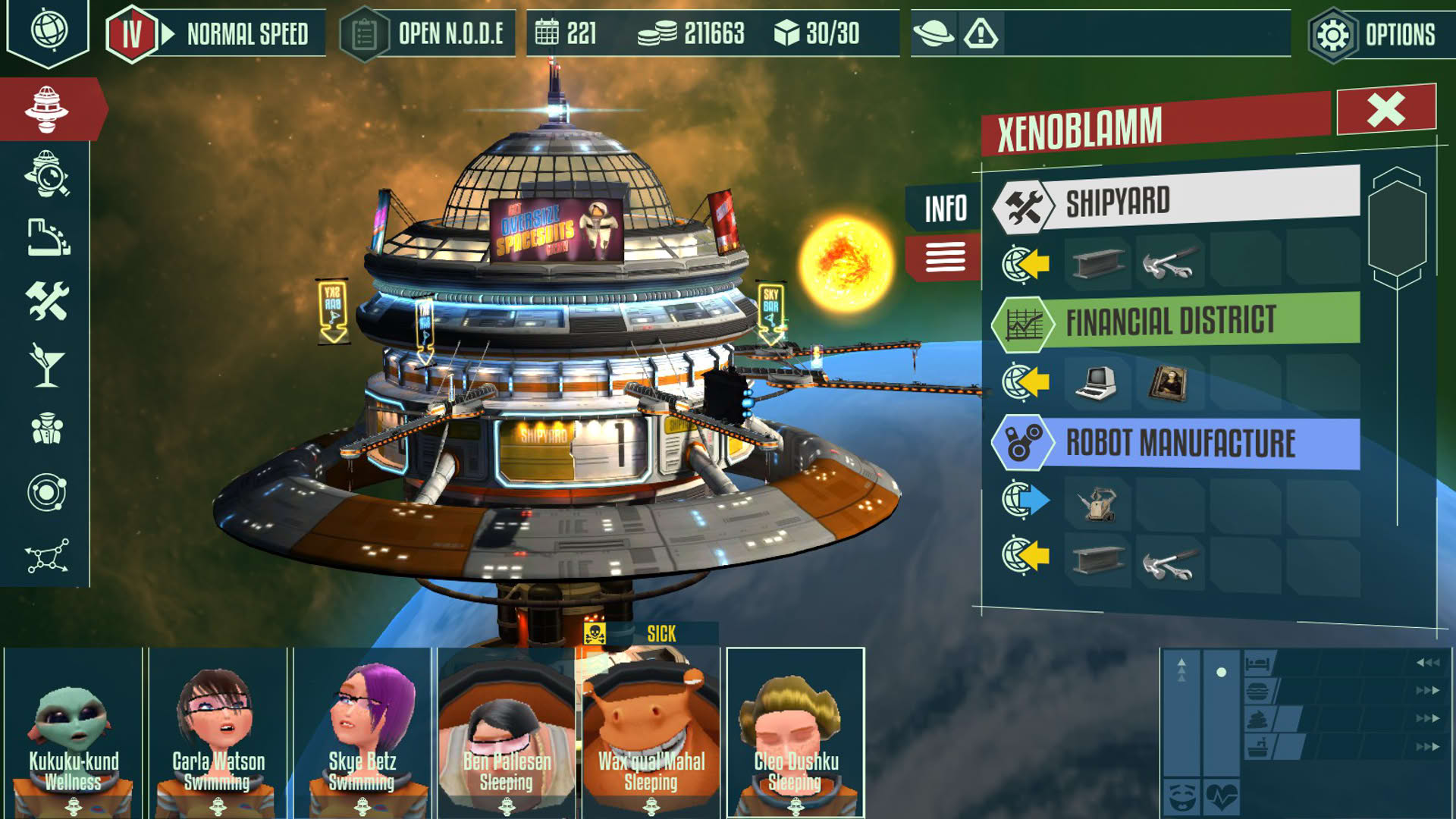 Screenshot for Cosmonautica