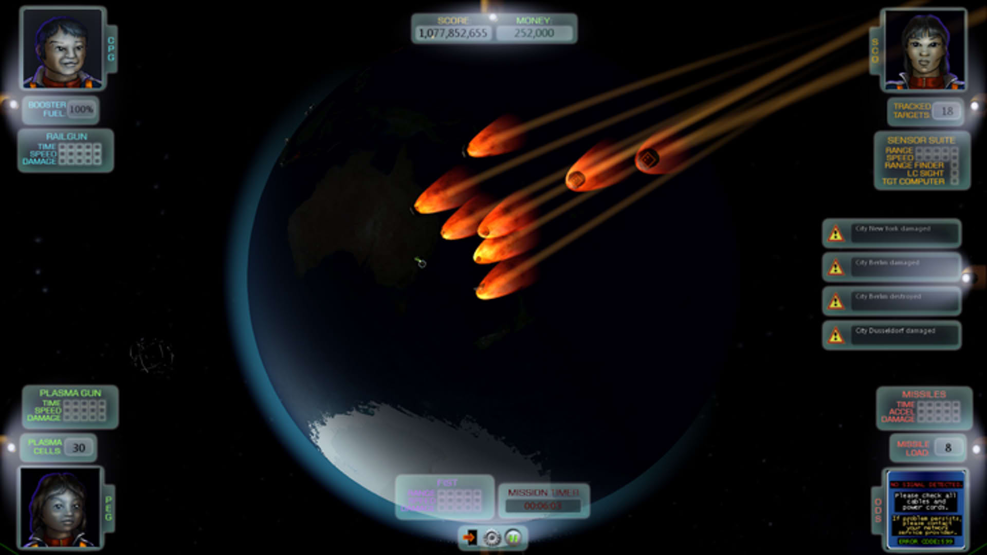 Screenshot for Near Impact