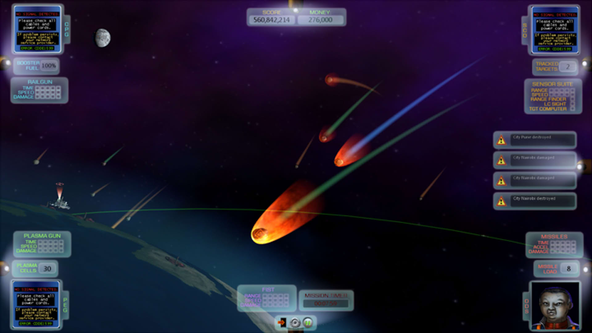 Screenshot for Near Impact