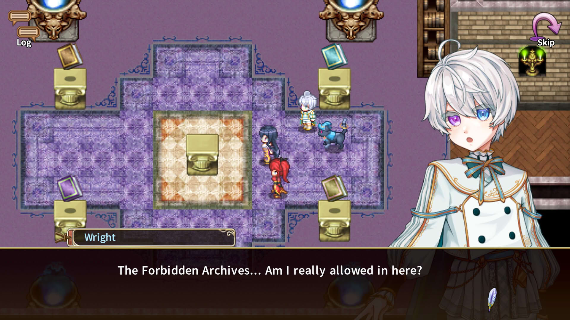 Screenshot for Novels Rogue: Isekai Koshodo to Fuuin no Majo