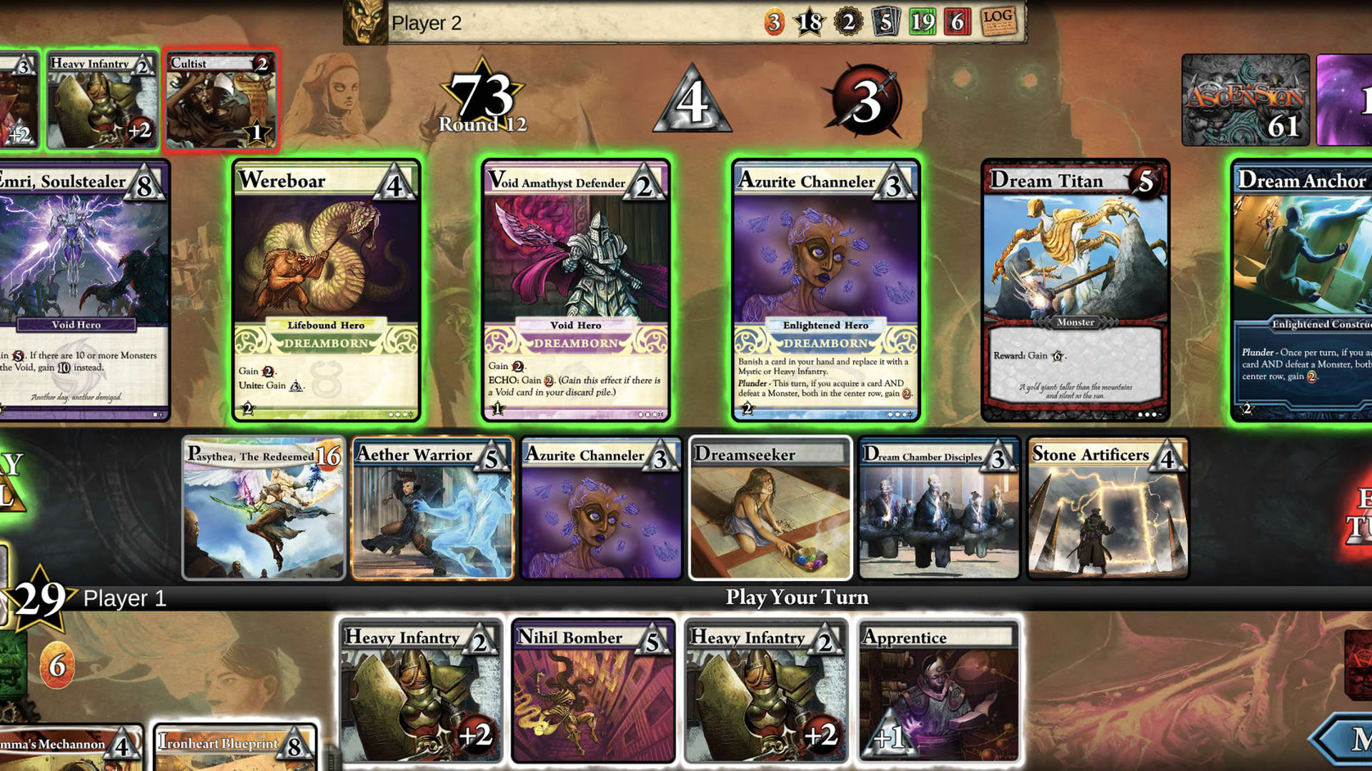 Screenshot for Ascension: Deckbuilding Game