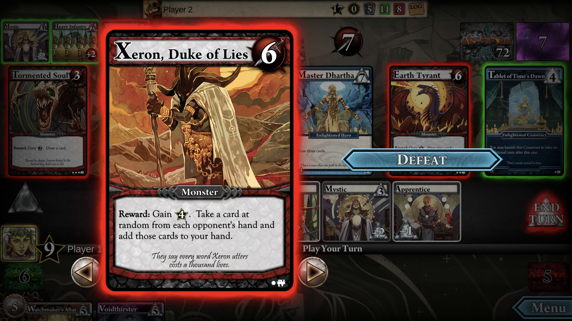 Screenshot for Ascension: Deckbuilding Game