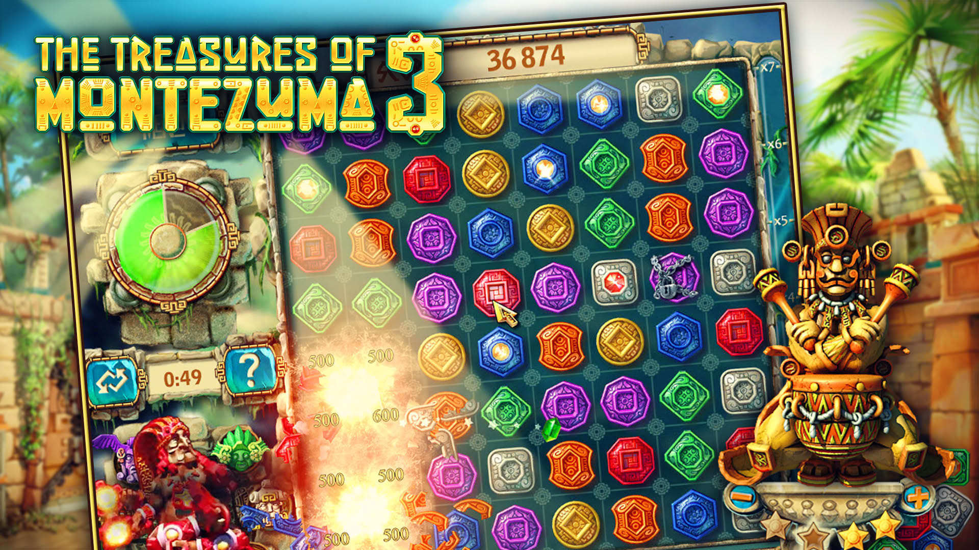 Screenshot for The Treasures of Montezuma 3