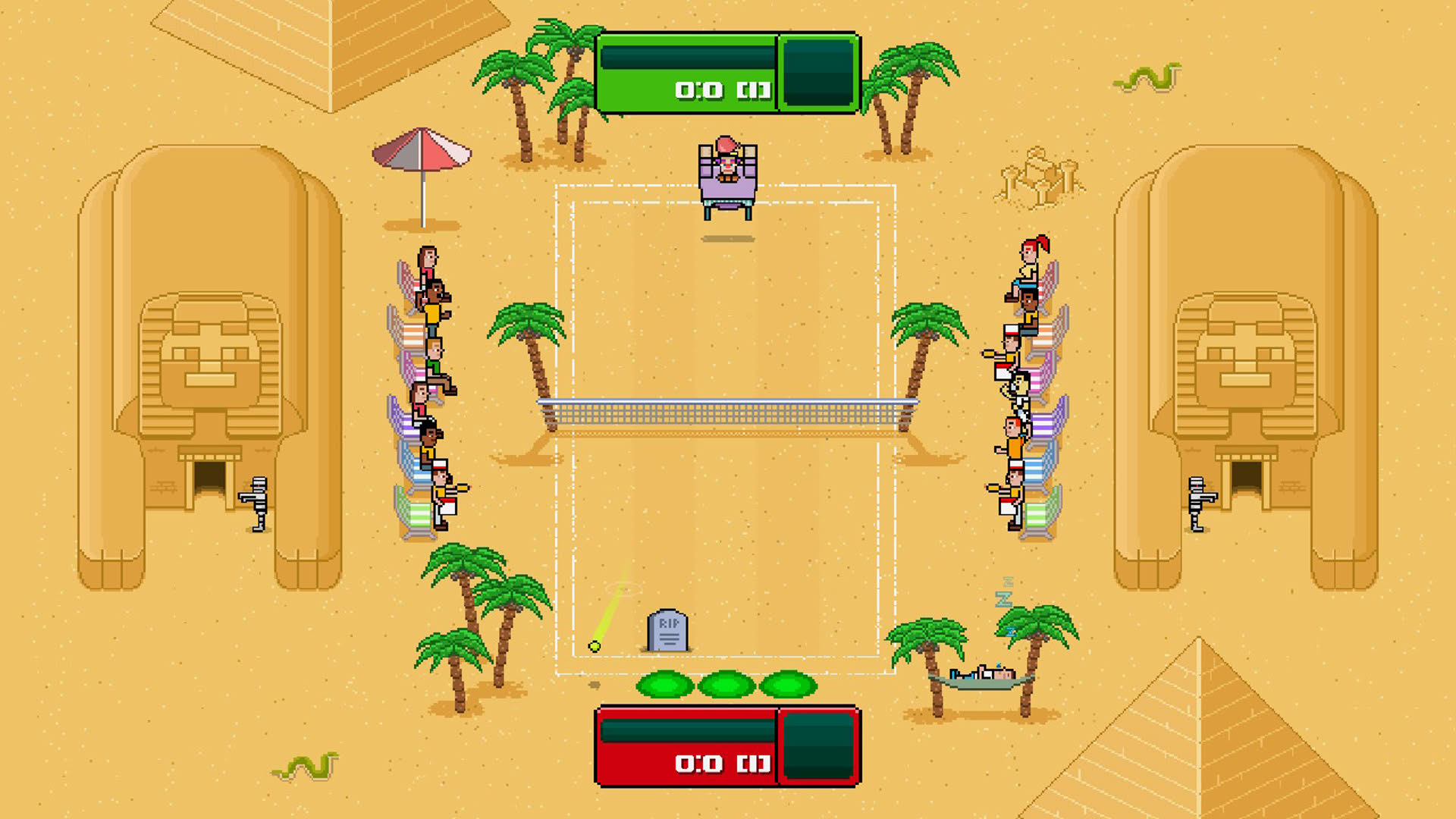 Screenshot for Timber Tennis