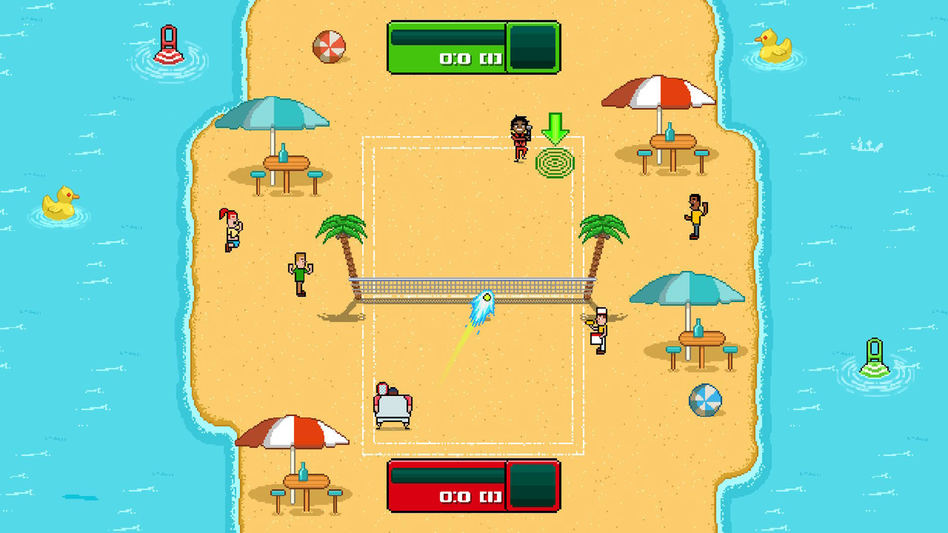 Screenshot for Timber Tennis