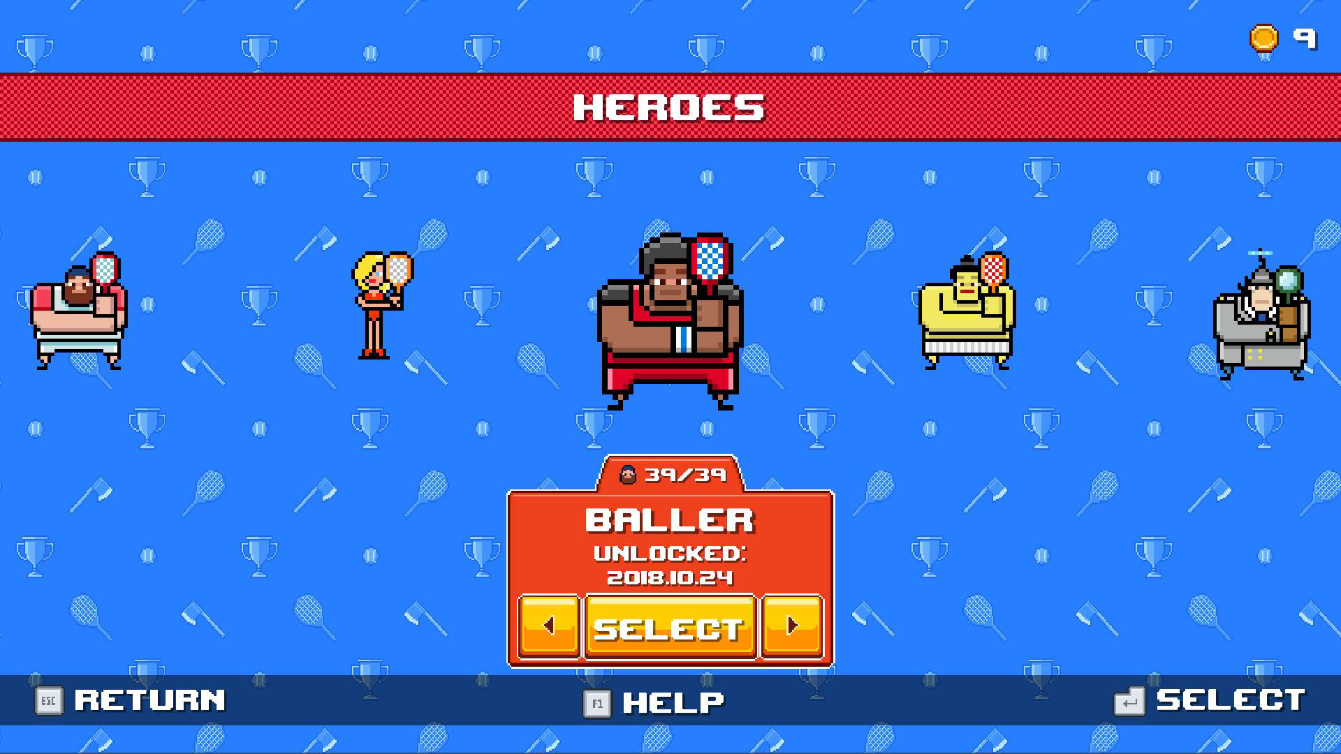 Screenshot for Timber Tennis
