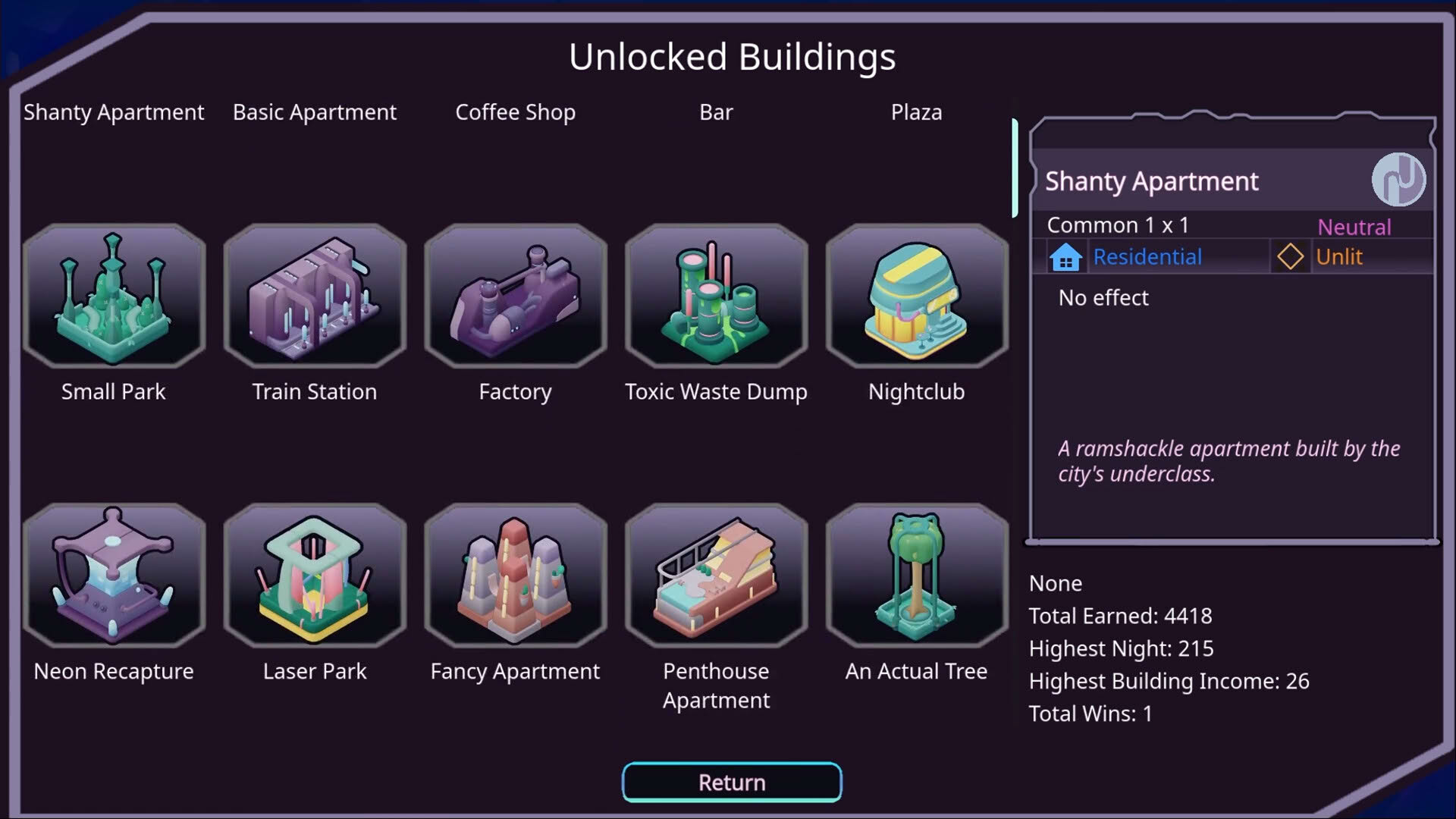 Screenshot for Neongarten