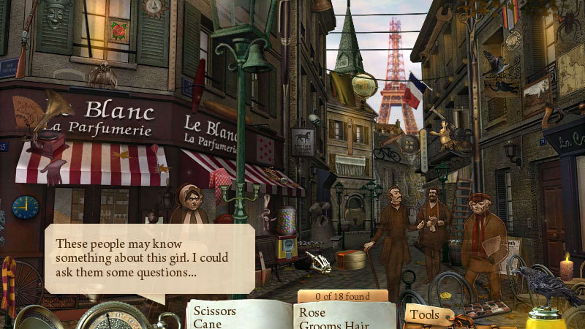 Screenshot for Midnight Mysteries: The Edgar Allan Poe Conspiracy