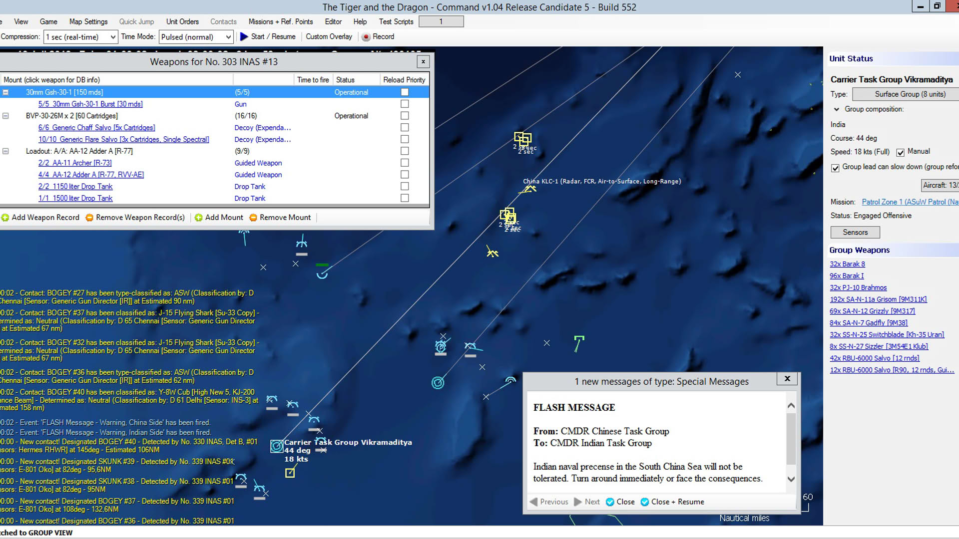 Screenshot for Command: Modern Air / Naval Operations WOTY